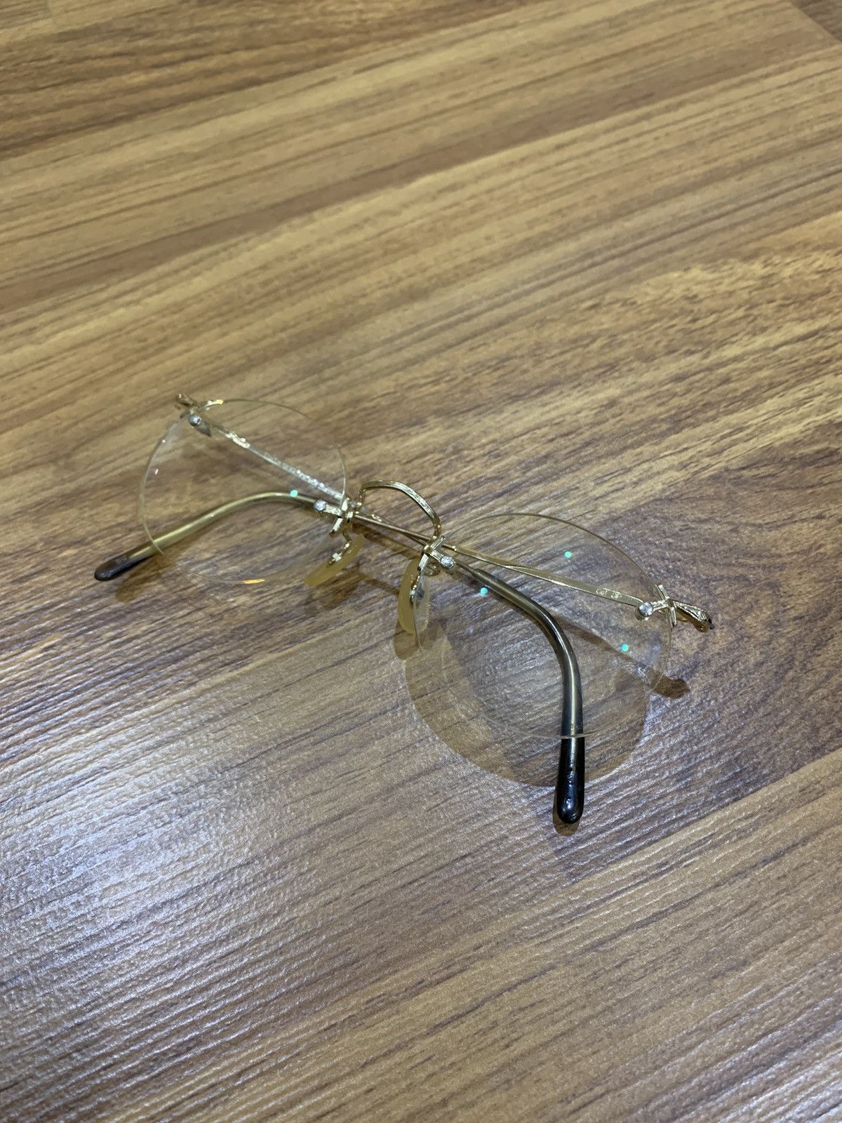 Polo Ralph Lauren POLO 18 by RALPH LAUREN GOLD PLATED FRAME GLASSES EYEWEAR Size ONE SIZE - 5 Thumbnail
