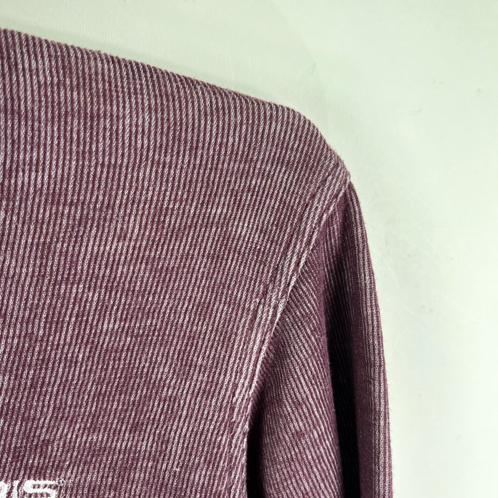 Vintage Polaris Racing Henley Hoodie shirt Mens Adult S Maroon USA Embroidered Logo Pocket Long Sleeve Made USA Size US S / EU 44-46 / 1 - 3 Thumbnail