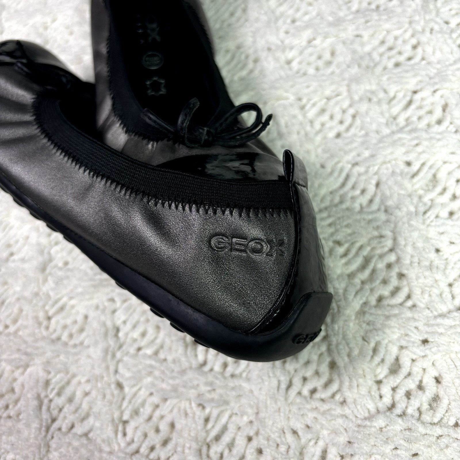 Geox GEOX Ballet Flats NWOT Italian Patent Leather Shoes Women’s Size US 6 / IT 36 - 10 Thumbnail