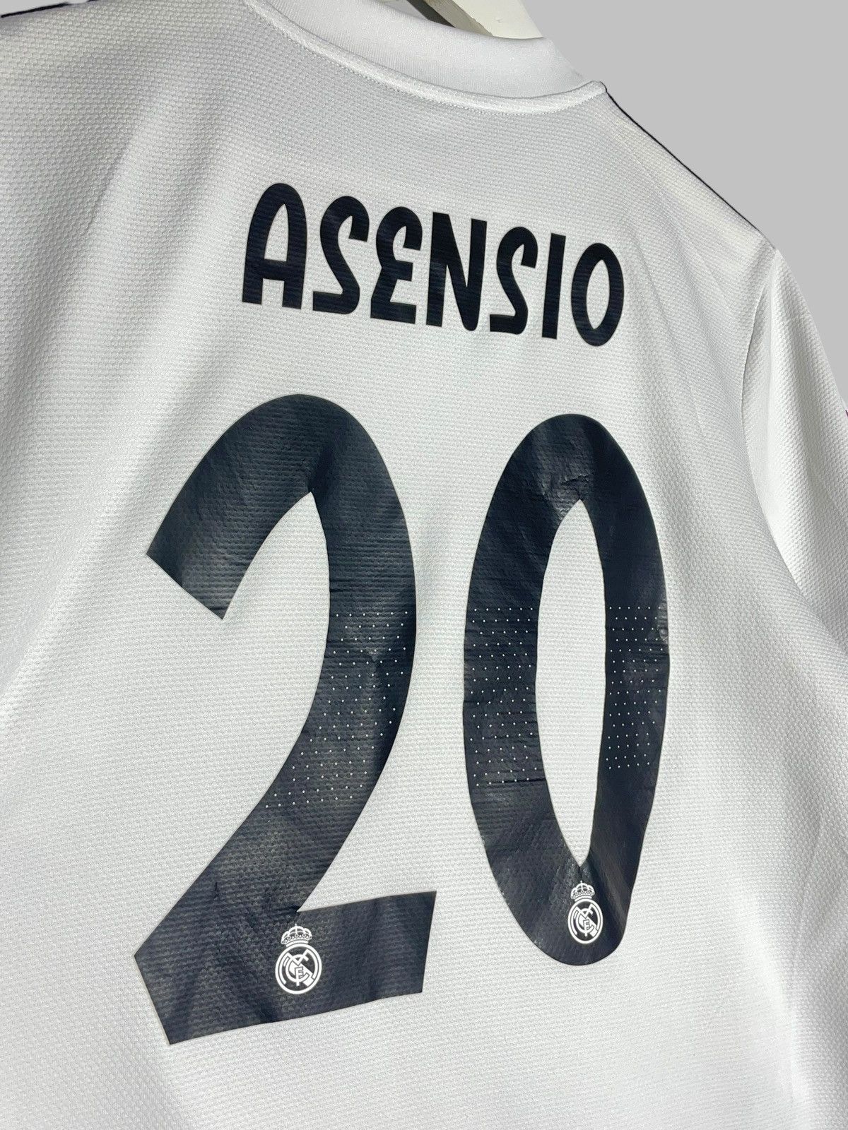 Adidas #20 Marco Asensio Real Madrid Adidas 2018/19 Home Jersey Size US M / EU 48-50 / 2 - 10 Thumbnail