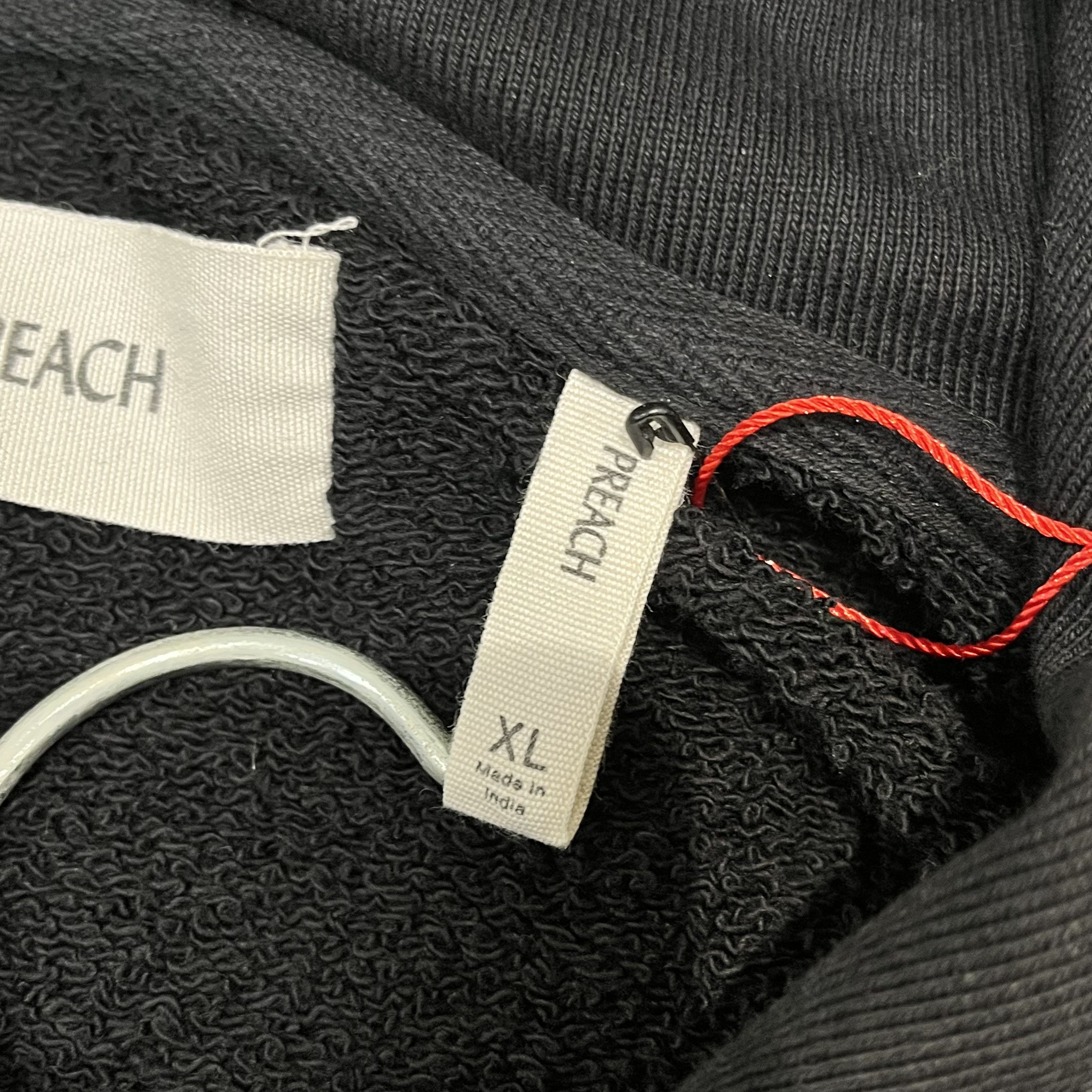 Preach Preach Zip Hoodie Black Size US XL / EU 56 / 4 - 5 Thumbnail
