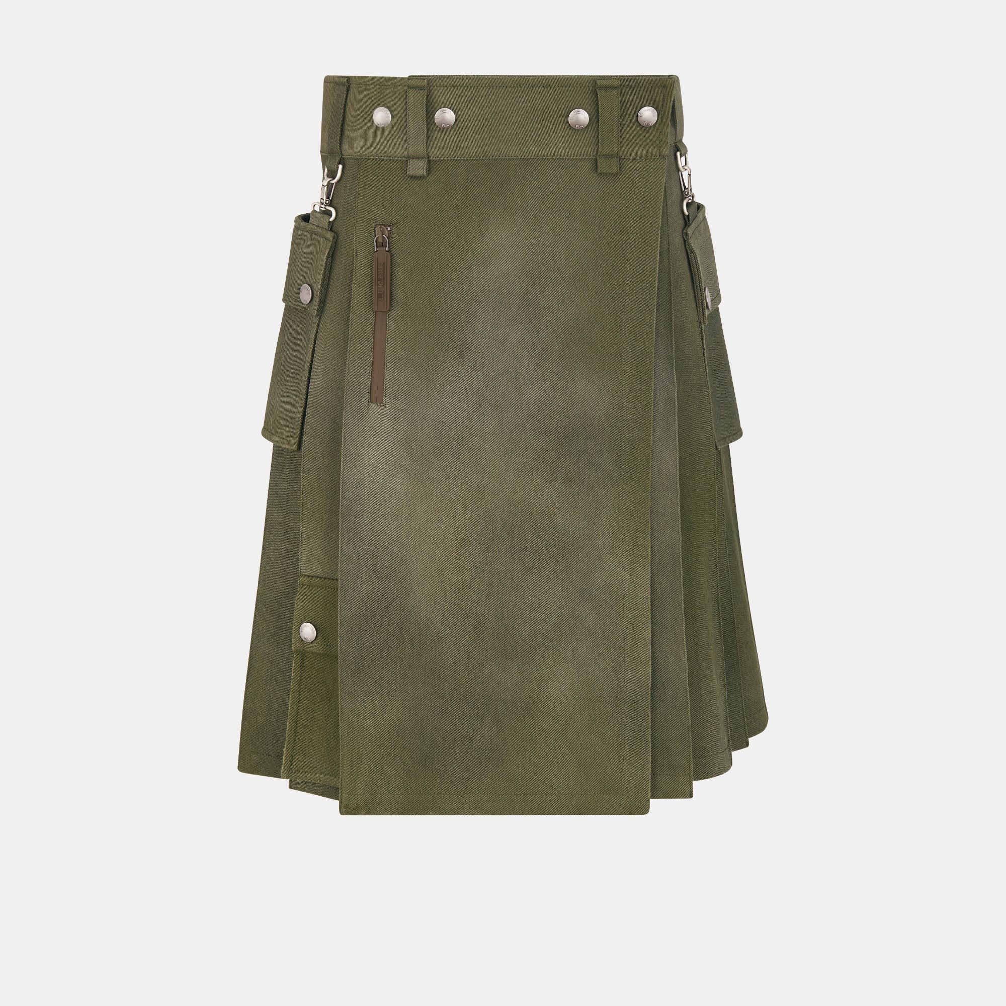 Dior o1bcso1str0126 Midi Skirts in Dark Green Size 24" / US 00 / IT 34 - 1 Preview