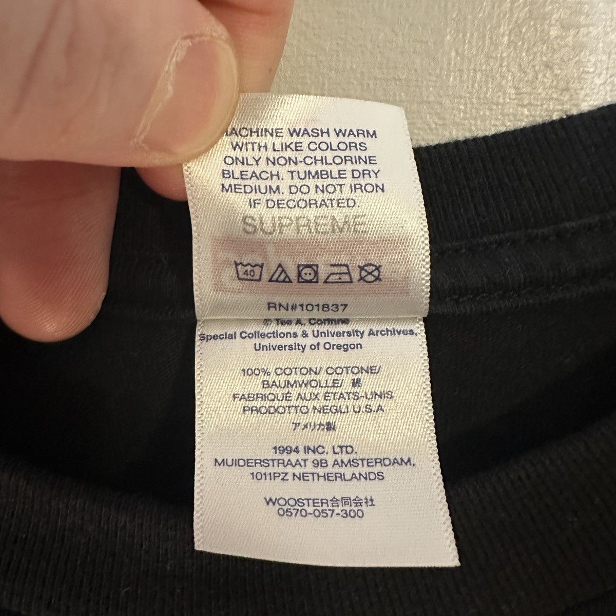 Supreme Black Supreme Kiss Tee (SS23) Size US XL / EU 56 / 4 - 4 Thumbnail