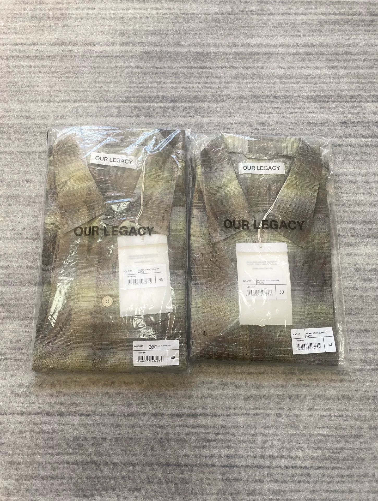 Our Legacy Our Legacy Murky Static Checkered Shirt Size US M / EU 48-50 / 2 - 1 Thumbnail