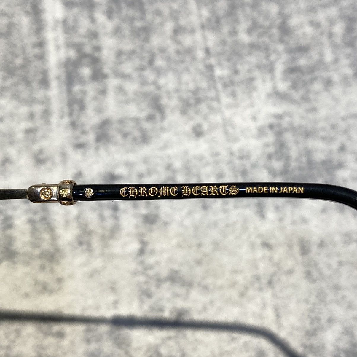 Chrome Hearts CHROME HEARTS STRAPADICTOME BLACK/ GOLD PLATED Size ONE SIZE - 6 Thumbnail