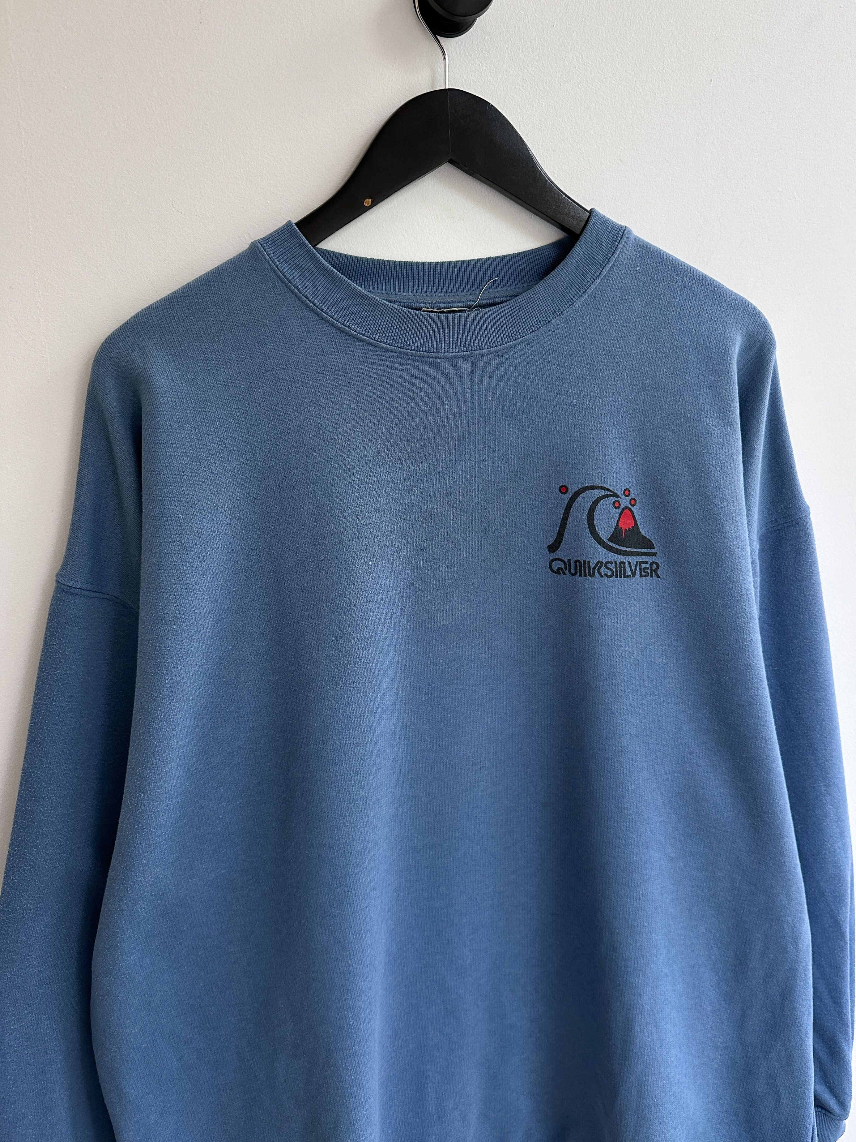 Quicksilver Vintage 90s Quiksilver Buggy Fit Sweatshirt Pullover Size US XL / EU 56 / 4 - 3 Thumbnail