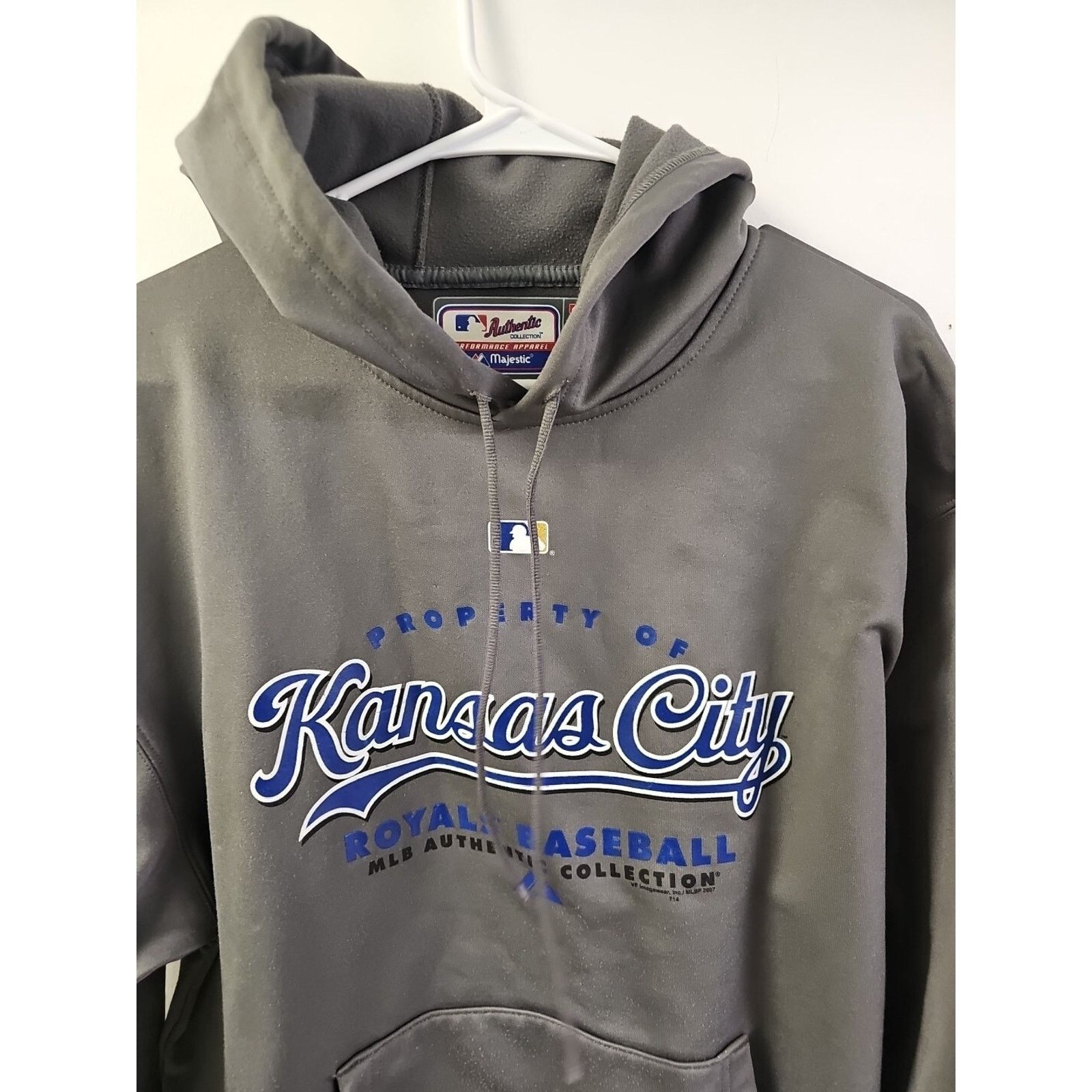 Majestic Kansas City Baseball Hoodie MLB Men’s Size M “Authentic" Size US M / EU 48-50 / 2 - 3 Thumbnail