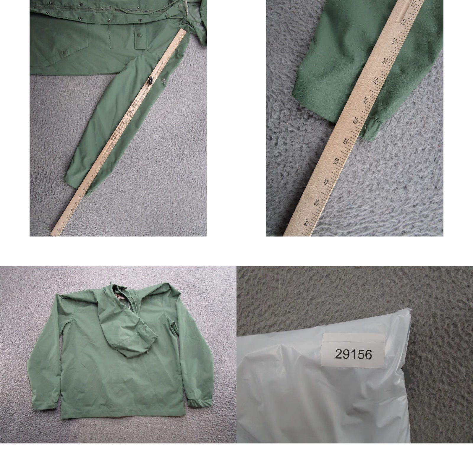 Avalanche VINTAGE Avalanche Jacket SZ S Sage Green Windbreaker Hooded Rain Hiking Outdoors Nature Mens Size US S / EU 44-46 / 1 - 8 Thumbnail