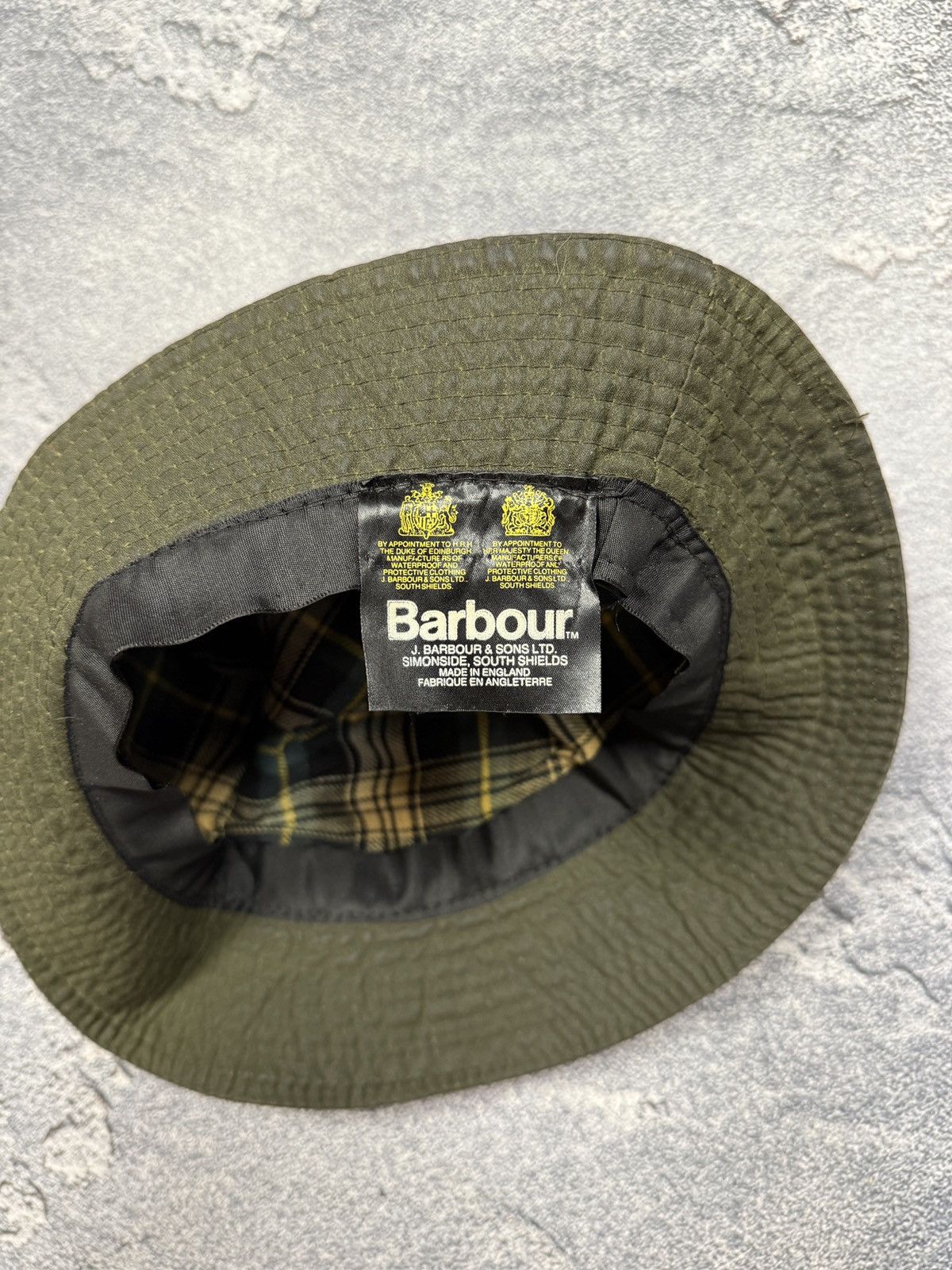 Barbour Barbour Vintage Wax Hat Panama Size ONE SIZE - 5 Thumbnail