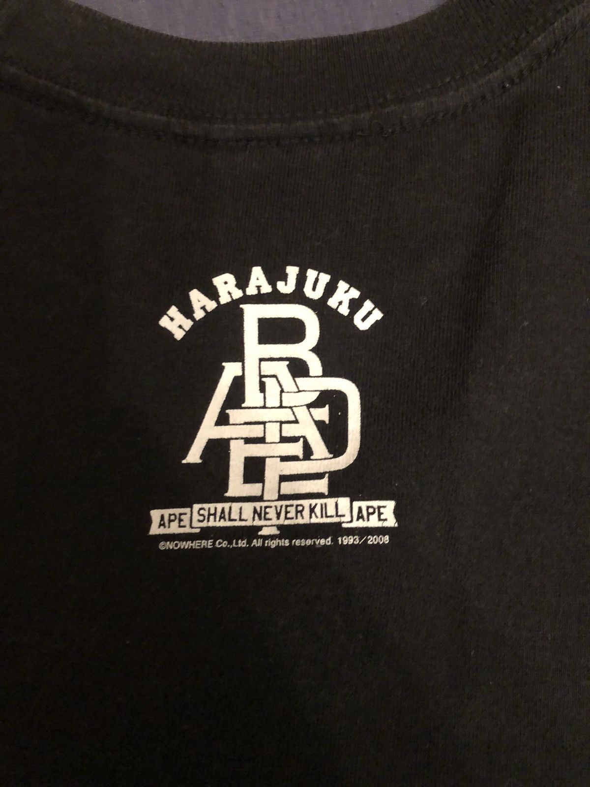 Bape RARE Bape Harajuku T-shirt 2008 Size US L / EU 52-54 / 3 - 2 Thumbnail