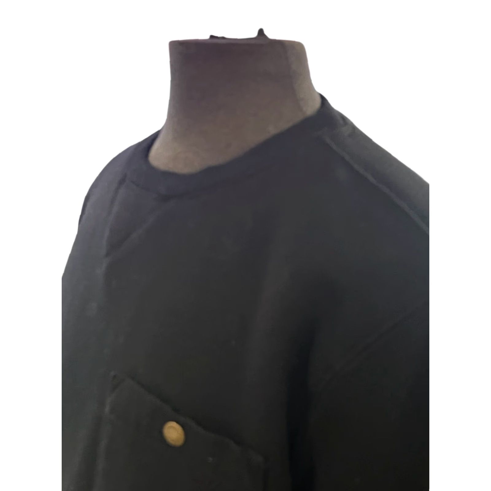 Vintage Coleman Sweatshirt Shirt Pullover Mens XL Black Sherpa Lined Thermal Long Sleeve Size US XL / EU 56 / 4 - 4 Thumbnail