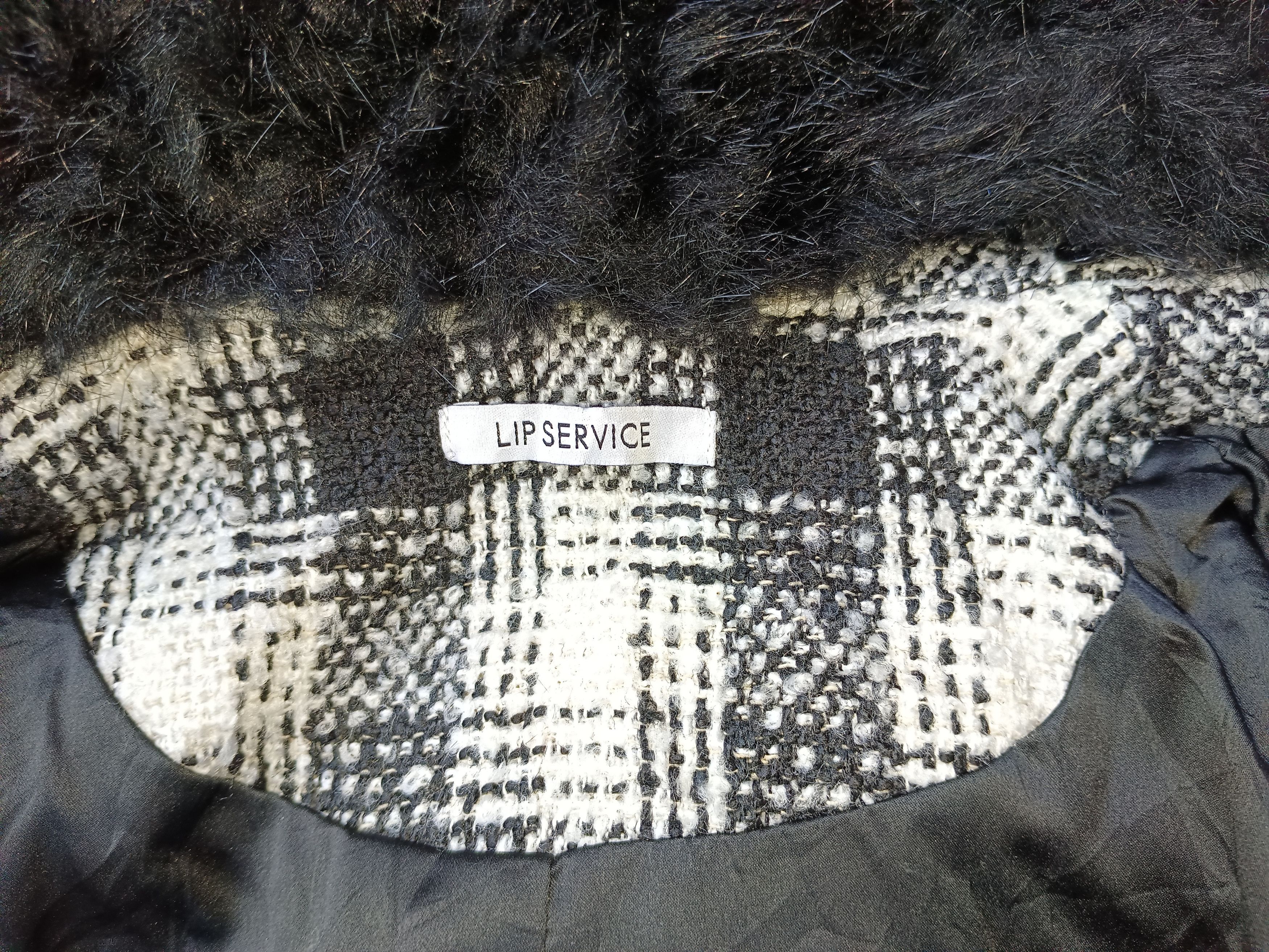 14th Addiction Japanese Brand Goctic Punk Fur Coat Jacket Size US S / EU 44-46 / 1 - 11 Thumbnail