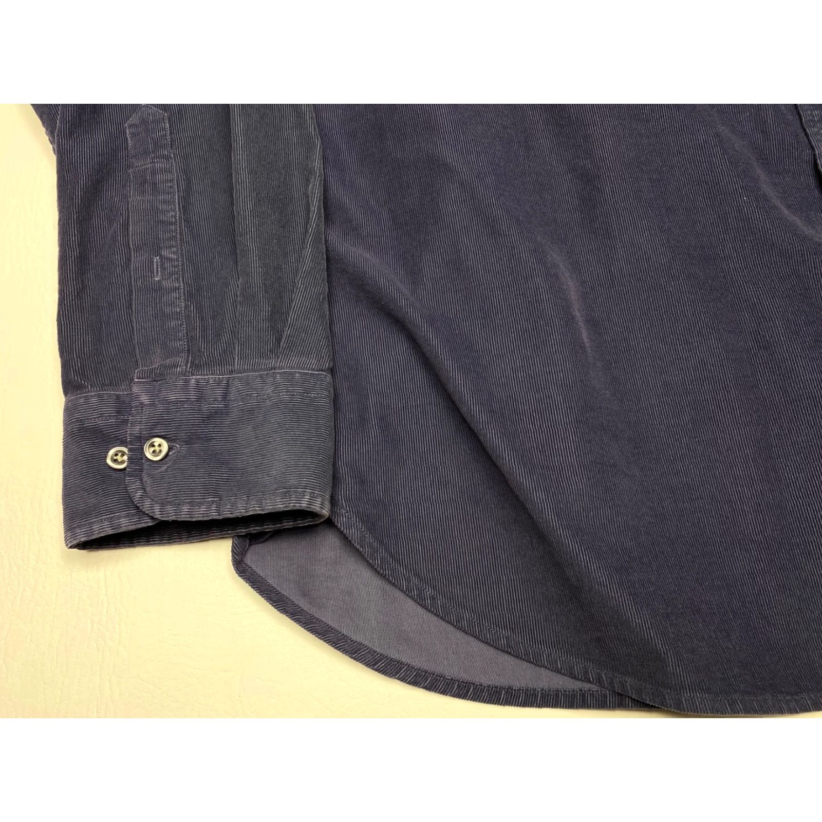 Lands' End Lands' End Corduroy Shirt Men’s 2XL Blue Long Sleeve 100% Cotton 7665 Shirt Men 2XL Blue Corduroy Outdoor 90s Theme Mens Size US XXL / EU 58 / 5 - 3 Thumbnail