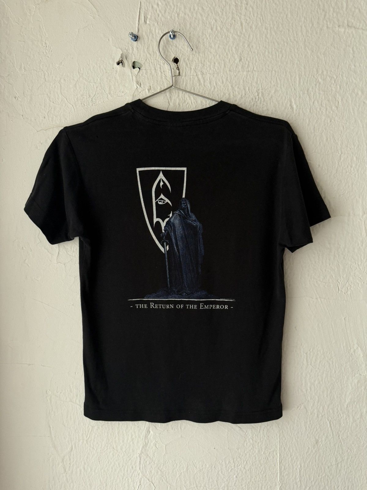 Vintage Ultra Rare Vintage Emperor Black Metal Band Baby Tee Size M / US 6-8 / IT 42-44 - 5 Thumbnail