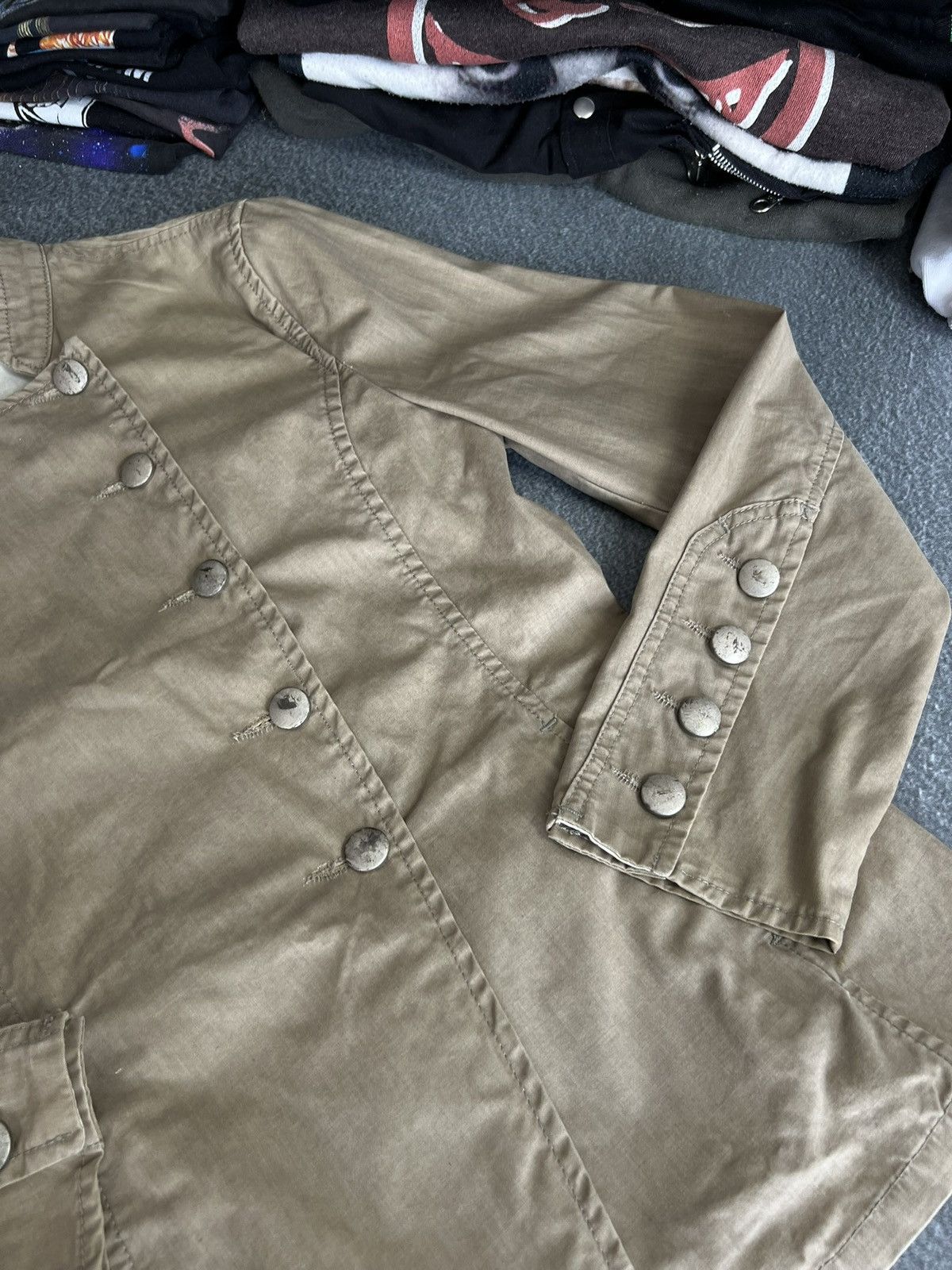 Hysteric Glamour Vintage 00s Napoleon Hussar Military Jacket Y2K Size M / US 6-8 / IT 42-44 - 6 Thumbnail