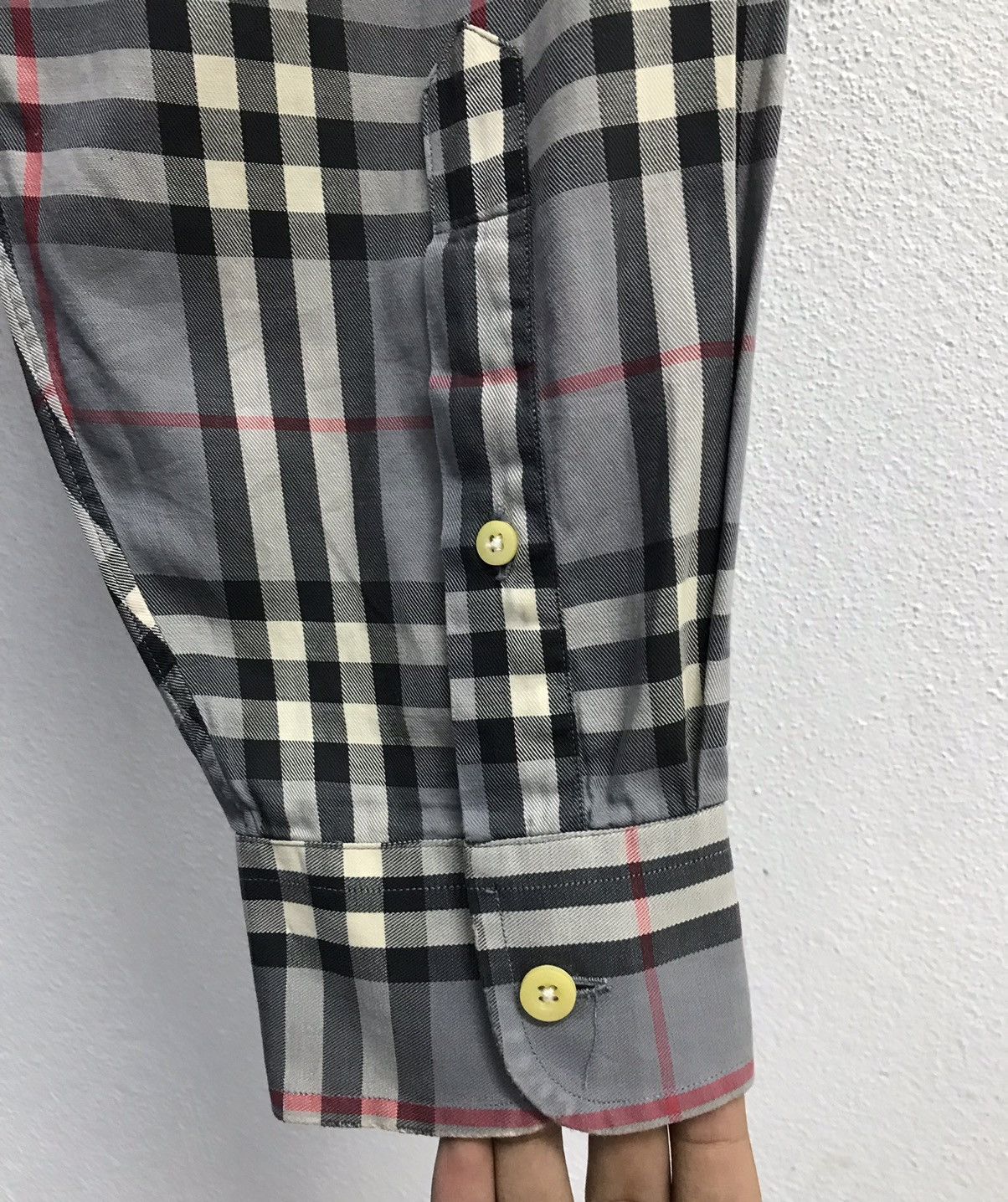 Burberry × Vintage Vintage Burberrys Of London Long Sleeve Shirt Button Up Size US M / EU 48-50 / 2 - 9 Thumbnail