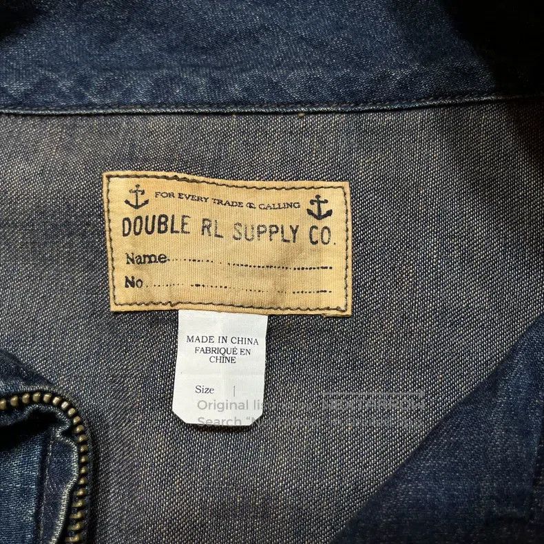 RRL Ralph Lauren RRL Ralph Lauren Women's blue dyed jacket jacket Size M / US 6-8 / IT 42-44 - 3 Thumbnail