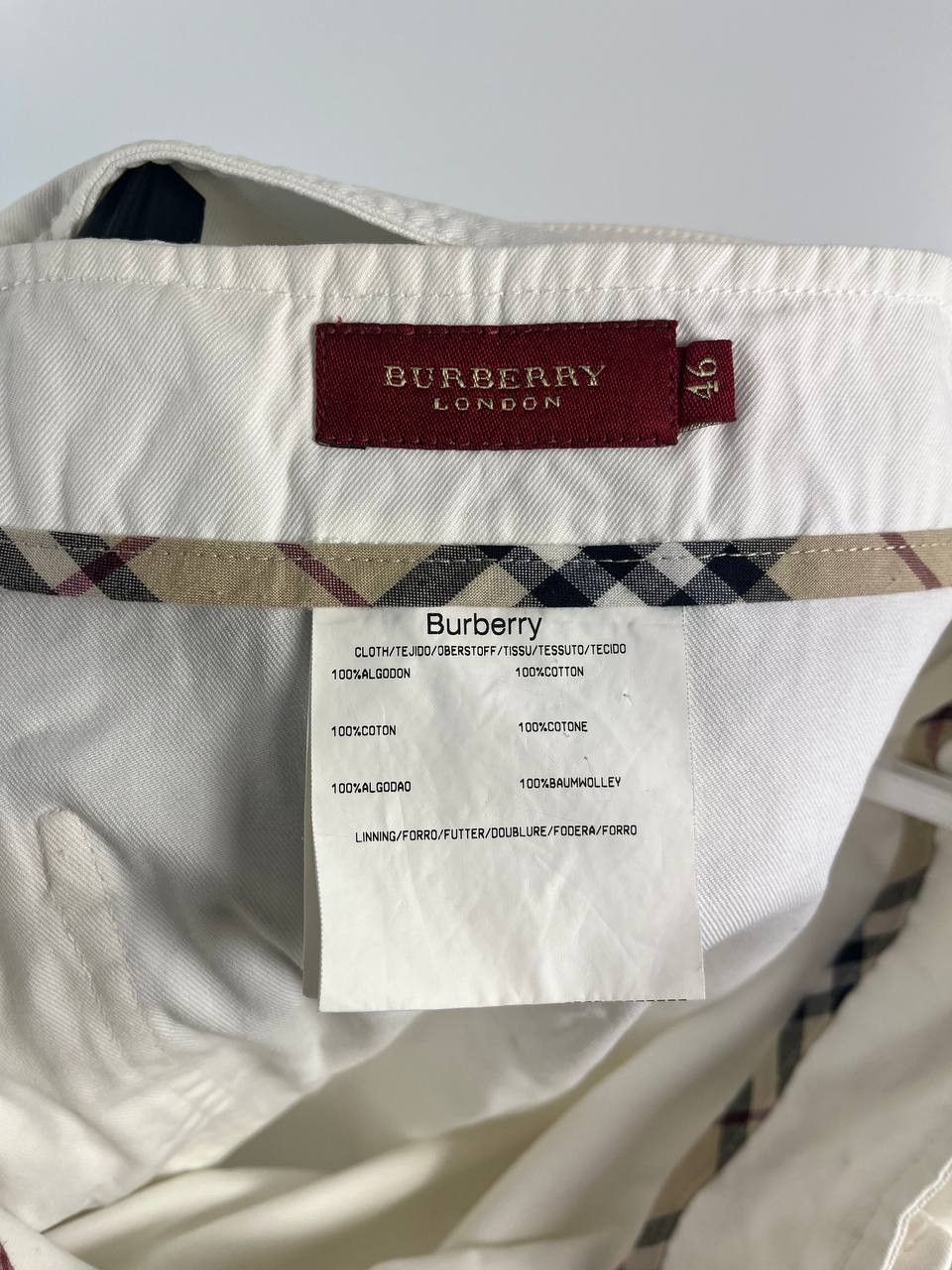 Burberry Burberry London Cotton Midi Skirt White Women’s Size 46 Size M / US 6-8 / IT 42-44 - 3 Thumbnail