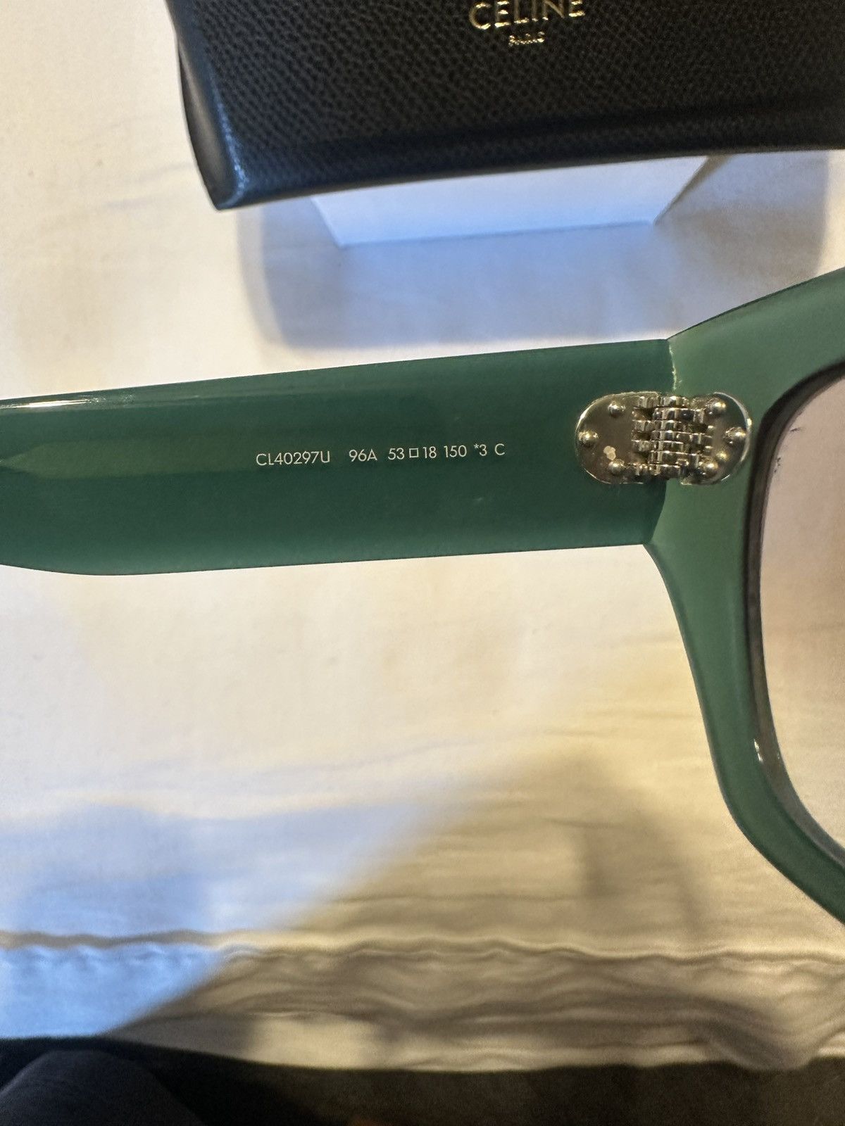 Celine GREEN CELINE BOLD 3 DOTS HD CL40297U Size ONE SIZE - 3 Thumbnail