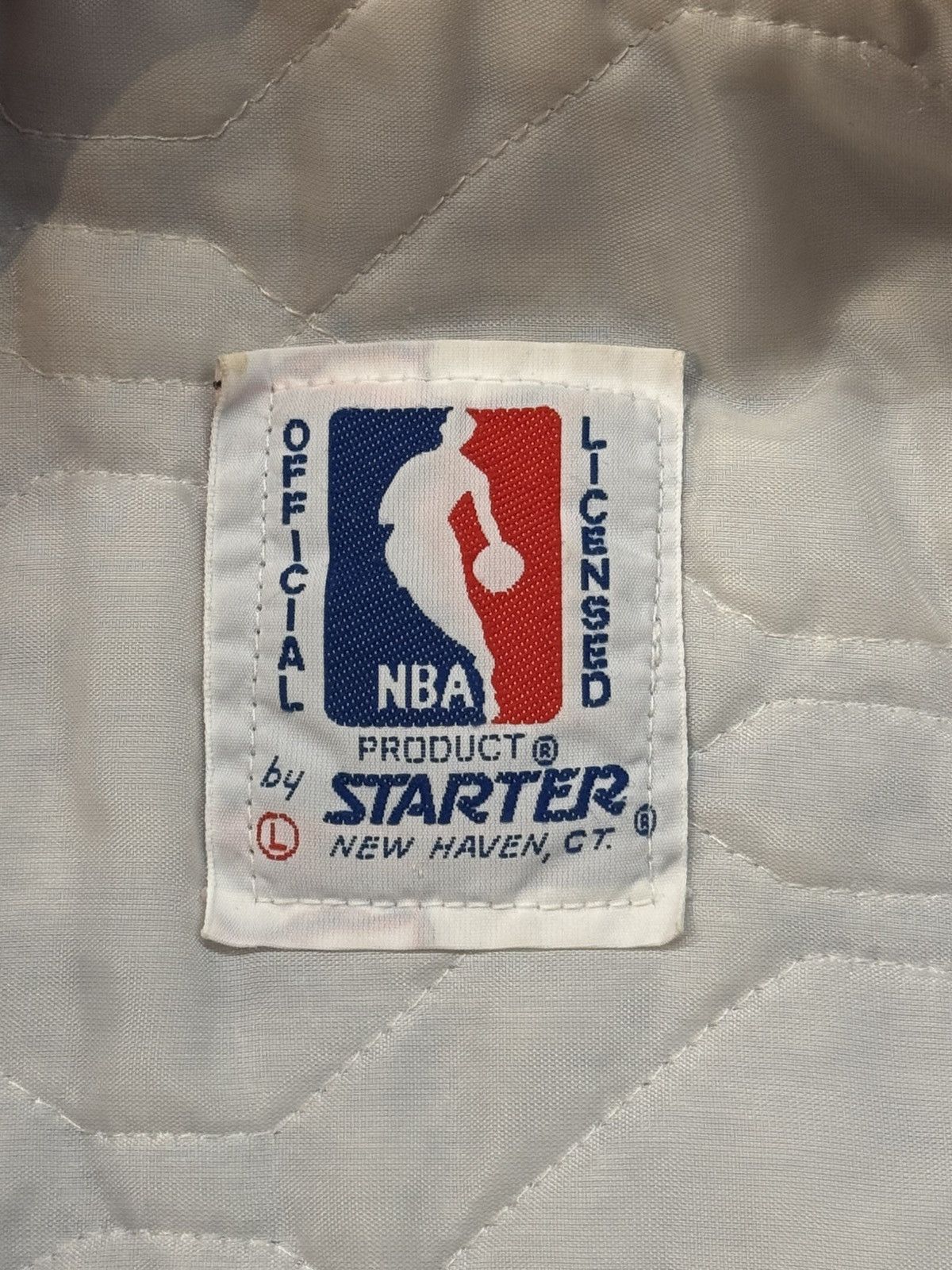 NBA × Starter Vintage 1985 New Jersey Nets Bomber Jacket Size US L / EU 52-54 / 3 - 5 Thumbnail