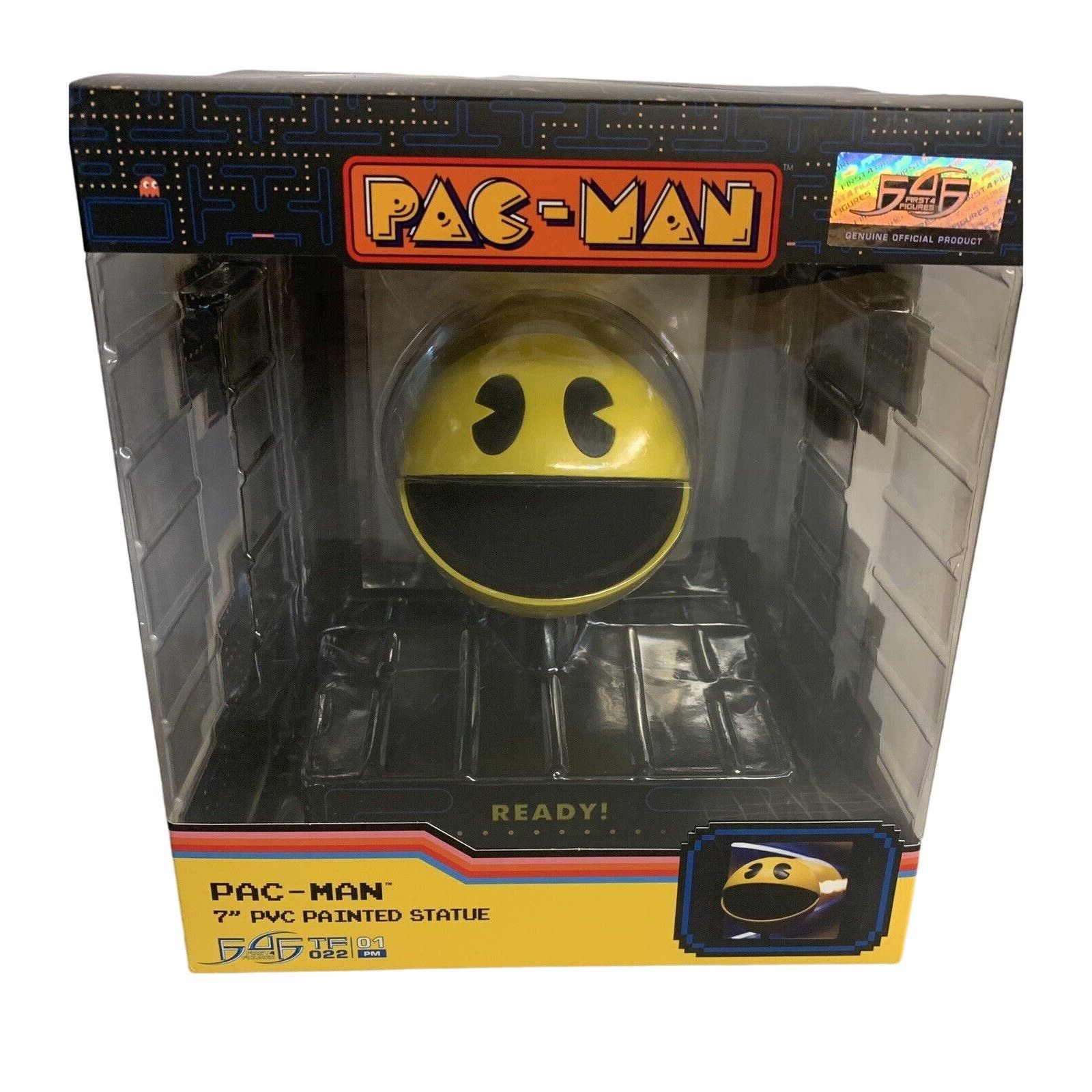 Dark Horse – Statuetta Pac-Man Standard Edition First 4 Figures – PVC Con Luci LED Blu – 20 Cm - 4