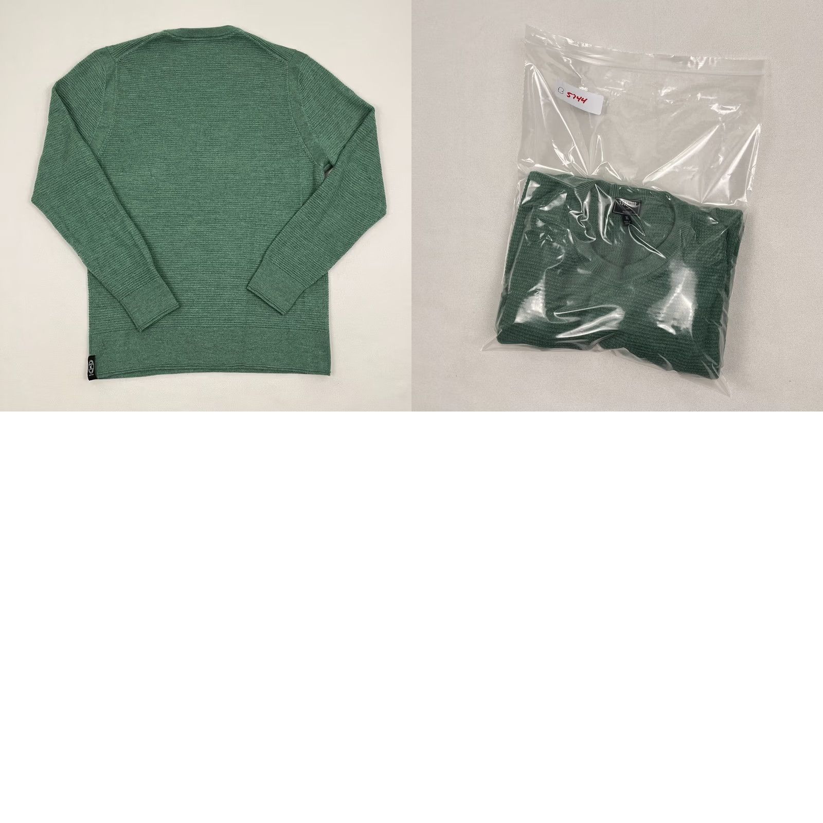 Todd Snyder Todd Snyder Merino Wool Sweater Mens M / L Green Waffle Knit Crew Smart Casual Shirt Pullover Broadway? Size US M / EU 48-50 / 2 - 8 Thumbnail