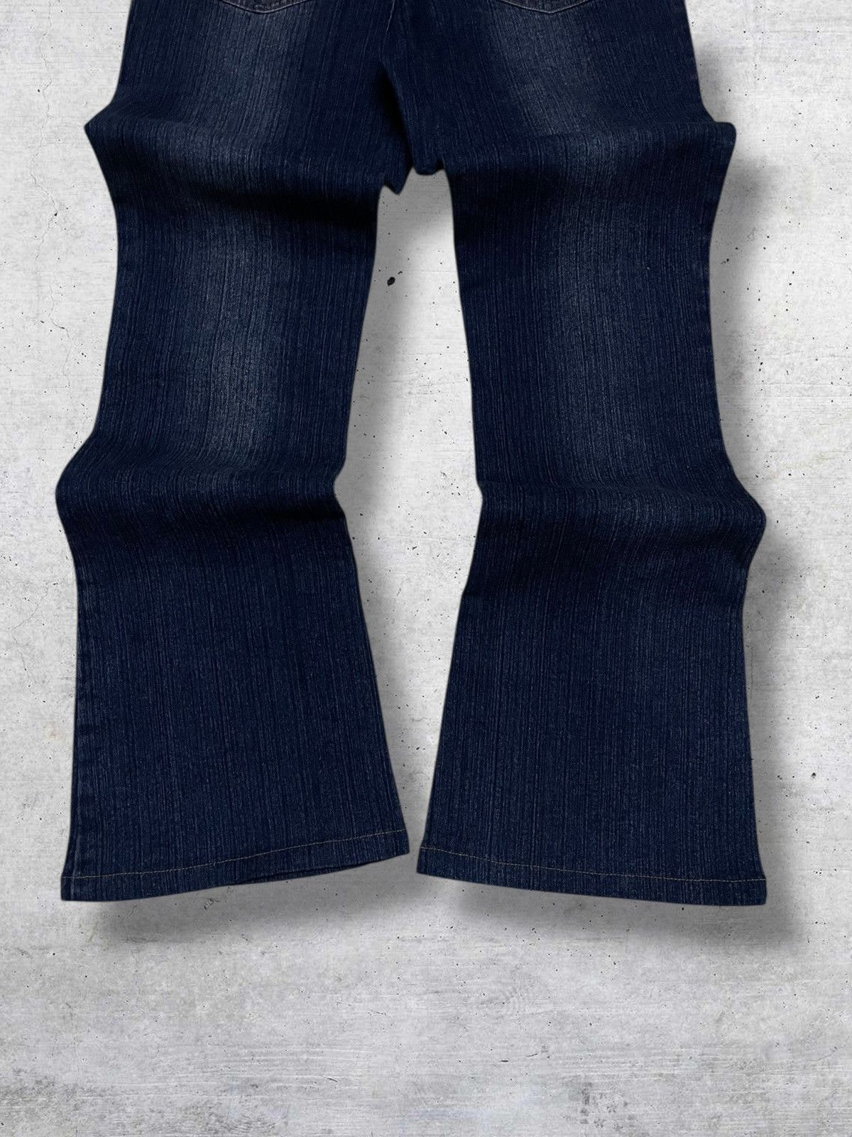 Hysteric Glamour VINTAGE HAPHAZARD JAPAN DESIGNER 90S OG STUDDED FLARED DENIM Size US 26 / EU 42 - 10 Thumbnail