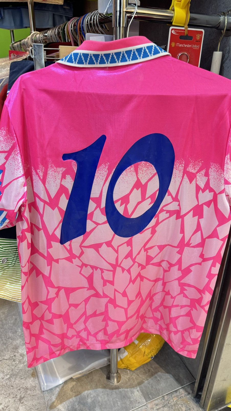 Japanese Brand Osaka Cerezo 94/96 home shirt #10 Size US M / EU 48-50 / 2 - 2 Thumbnail