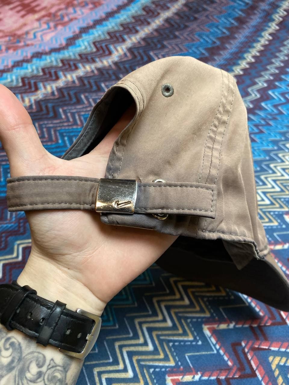 Nike Nike mini logo metal swoosh hats streetwear y2k Size ONE SIZE - 4 Thumbnail
