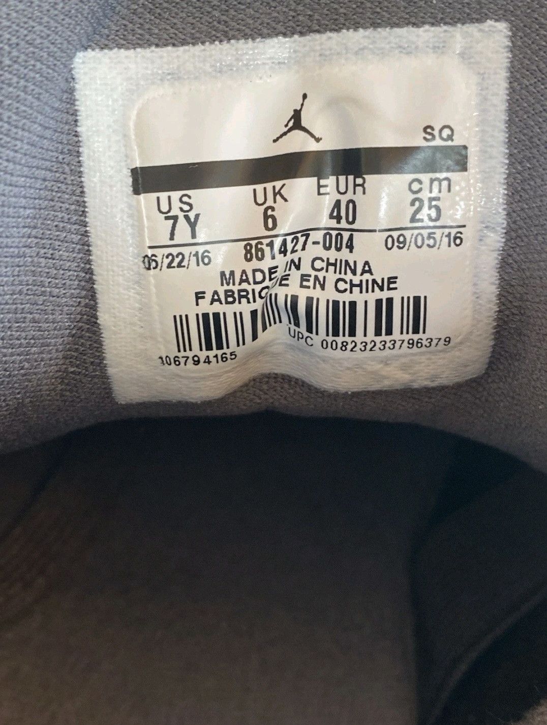 Other Nike Air Jordan Retro 3 Wool BG 861427004 Size 7Y Size US 7 / EU 40 - 7 Thumbnail