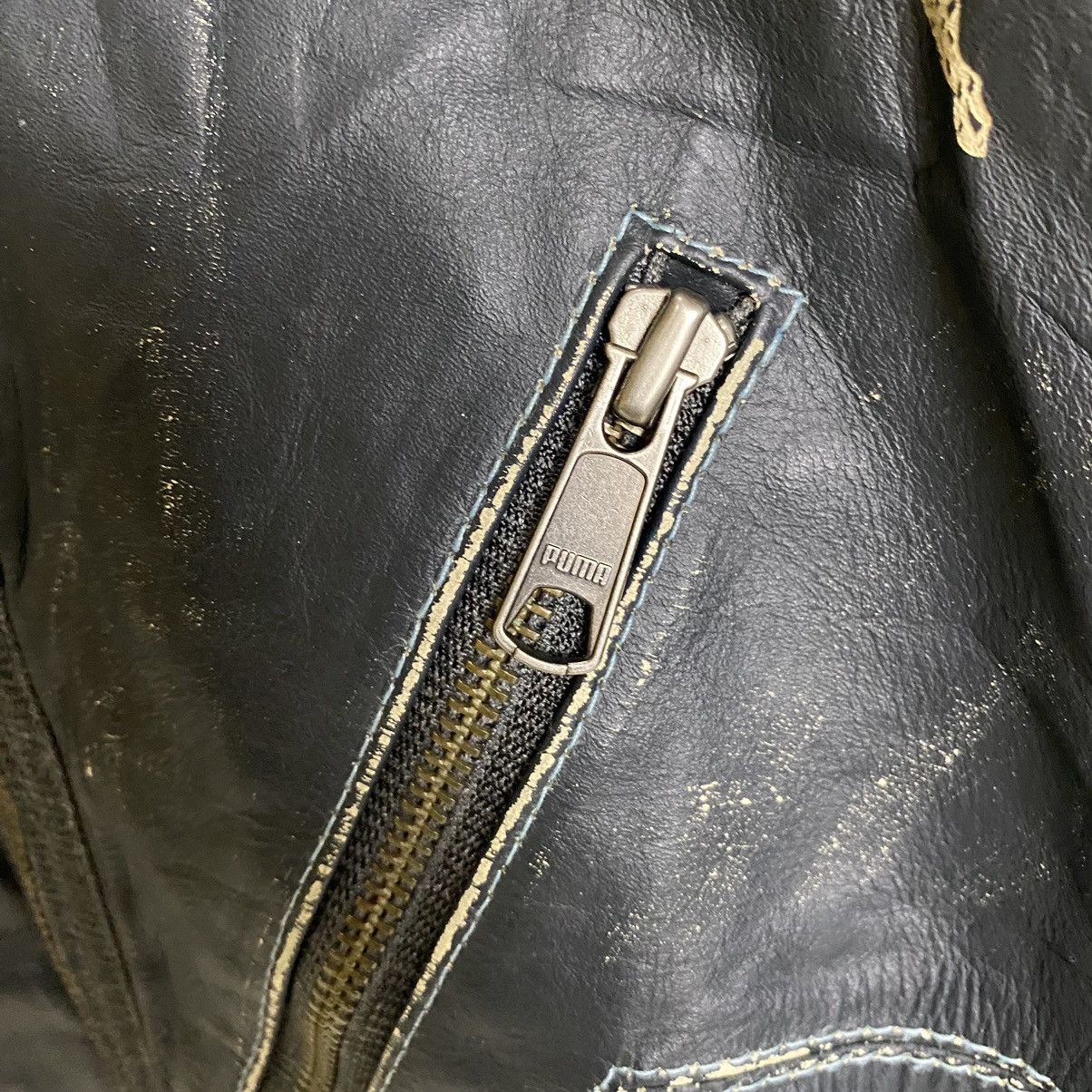 Puma PUMA RIDER JACKET GENUINE LEATHER Size US M / EU 48-50 / 2 - 22 Thumbnail