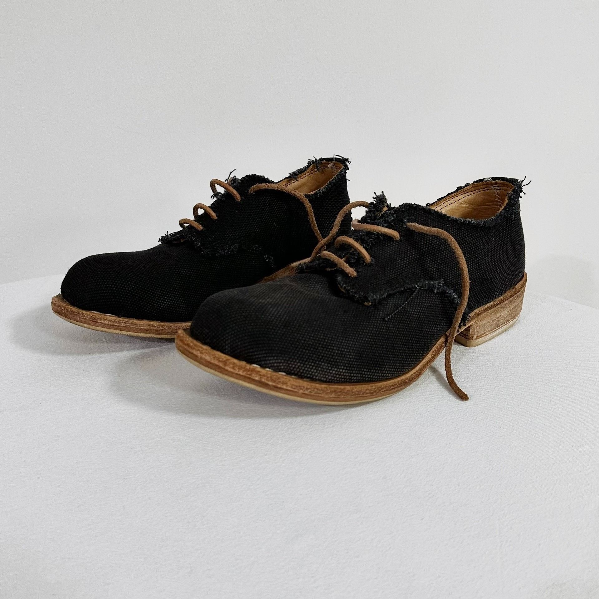 P.R. Patterson P.R.Patterson Antique Canvas Leather Derby Size US 7 / EU 40 - 1 Thumbnail