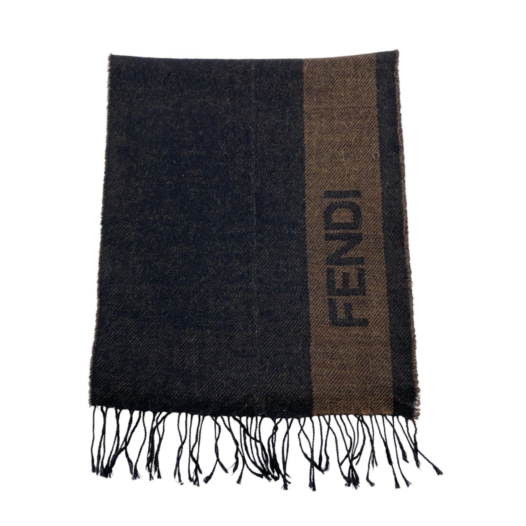 Fendi × Vintage Fendi Scarf / Muffler / Neckwear - WW1080 Size ONE SIZE - 2 Thumbnail