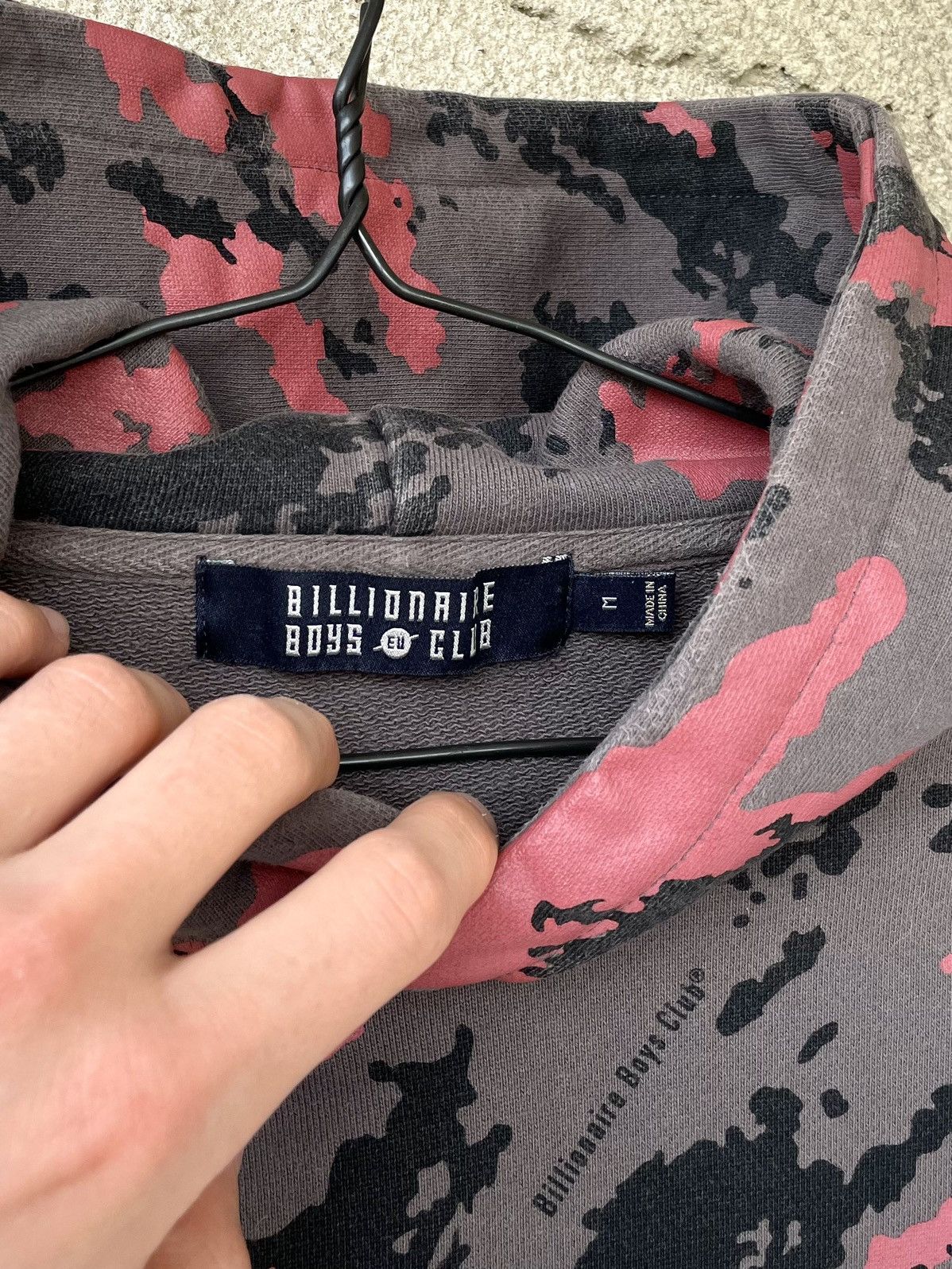 Billionaire Boys Club Billionaire Boys Club BBC Camo Big Logo Hoodie Size US M / EU 48-50 / 2 - 3 Thumbnail