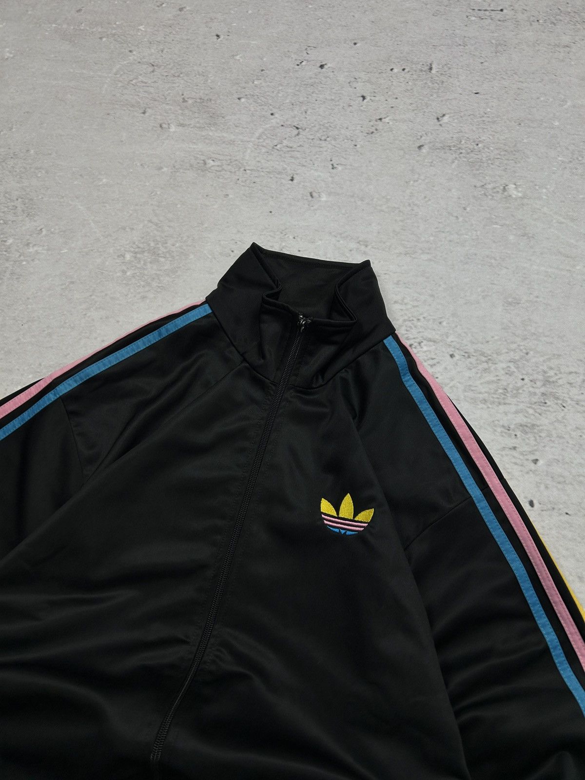 Adidas 💥Y2k Vintage Adidas 3-Stripes Rasta Bob Marley Track Javket💥 Size US XL / EU 56 / 4 - 6 Thumbnail