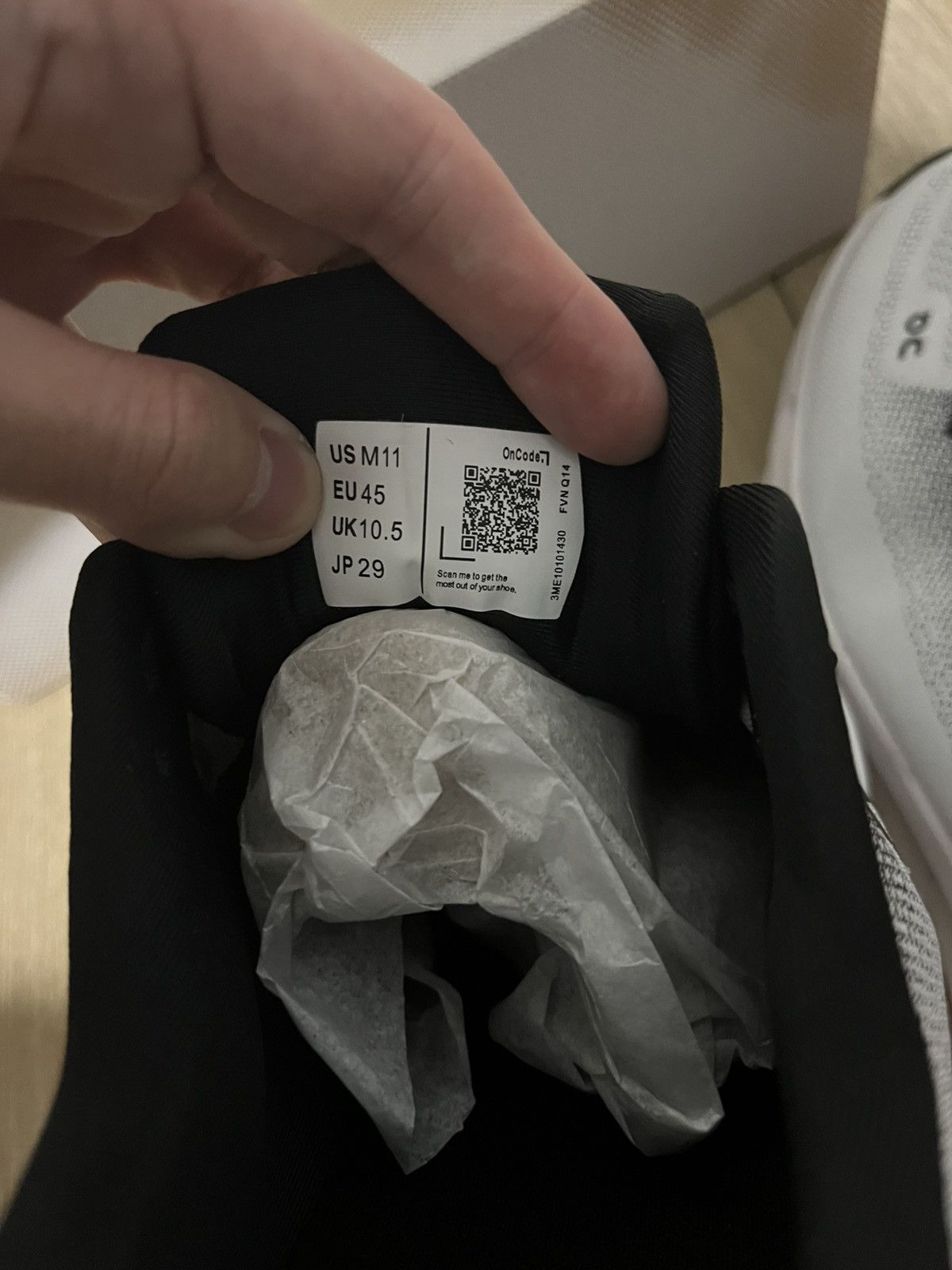 On On cloudilt , black/white , size:us:11 , eu:45 Size US 12 / EU 45 - 11 Thumbnail