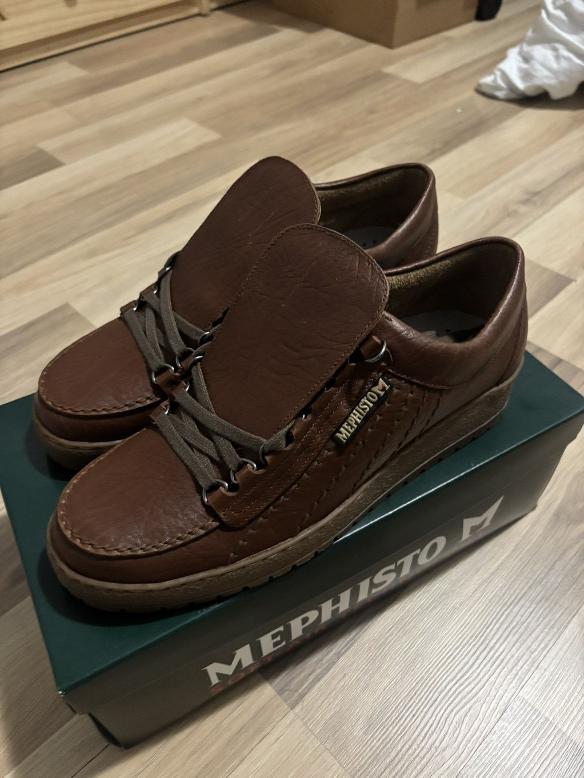 Mephisto Mephisto Rainbow Hand made Leather Size US 10 / EU 43 - 6 Thumbnail