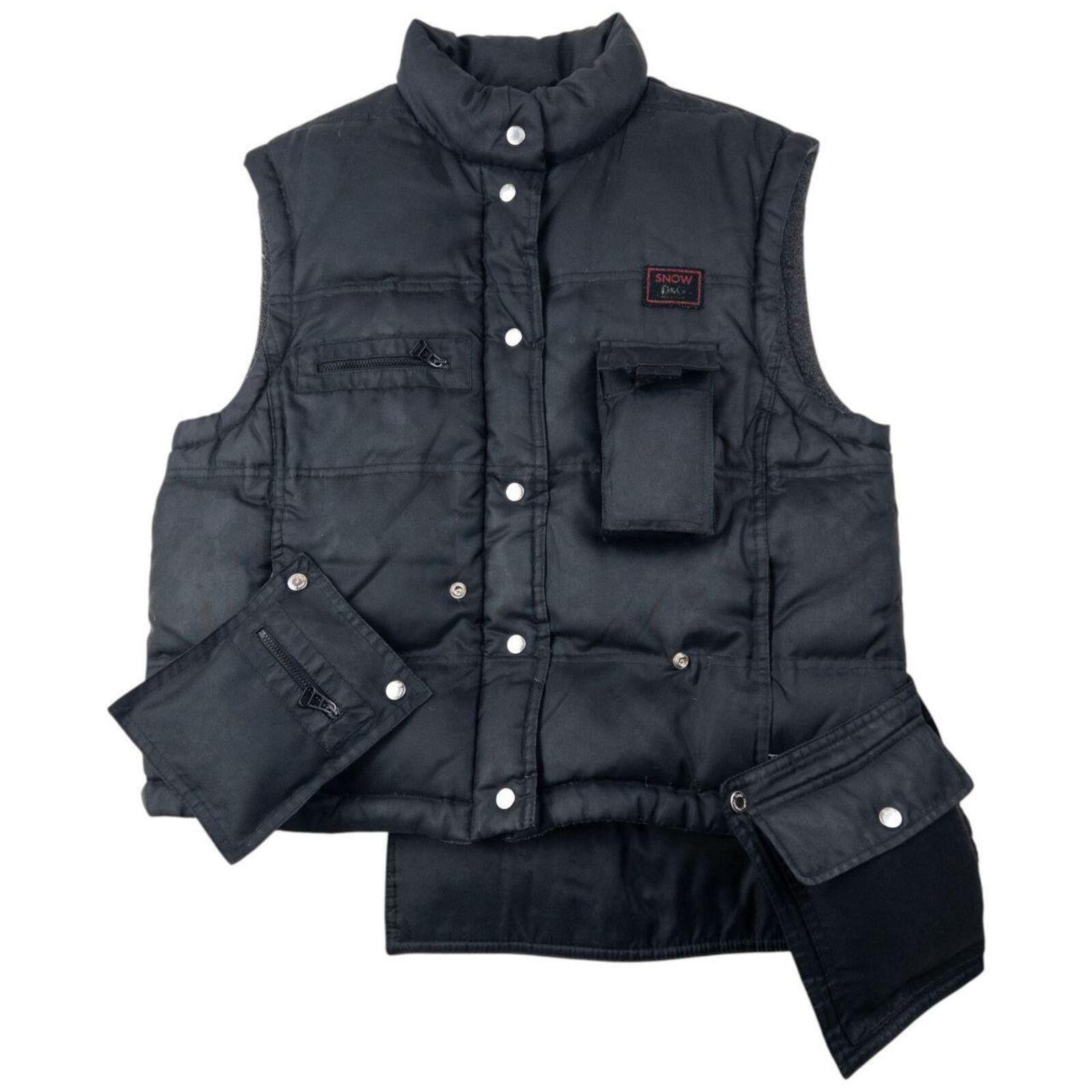 Dolce & Gabbana Vintage 2000s Dolce & Gabbana Convertible Puffer Gilet S Size US S / EU 44-46 / 1 - 1 Thumbnail