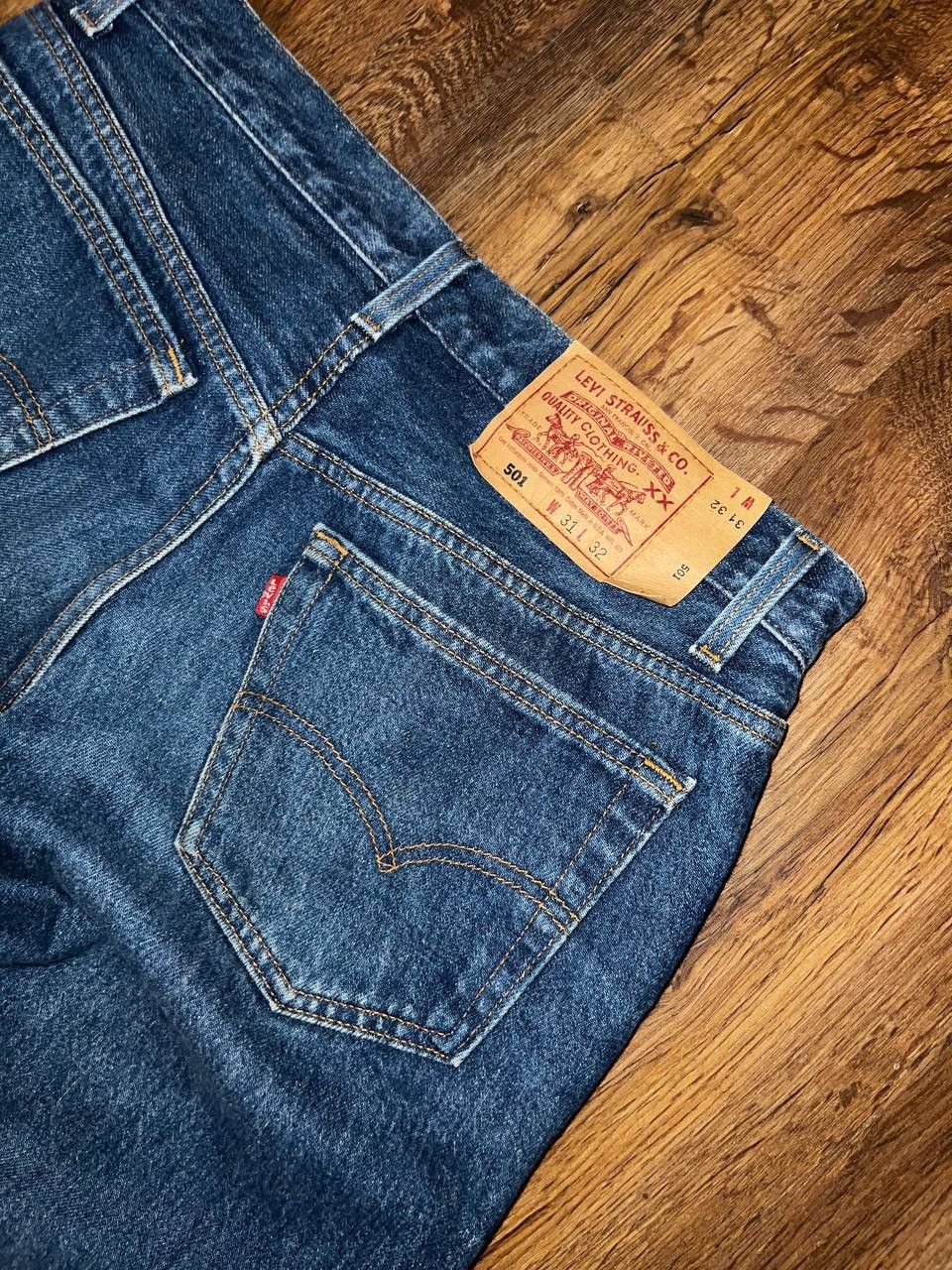 Le Grande Bleu (L.G.B.) × Levi's × Vintage 90s Vintage Levis Lot 501 Jeans Size US 31 - 6 Thumbnail