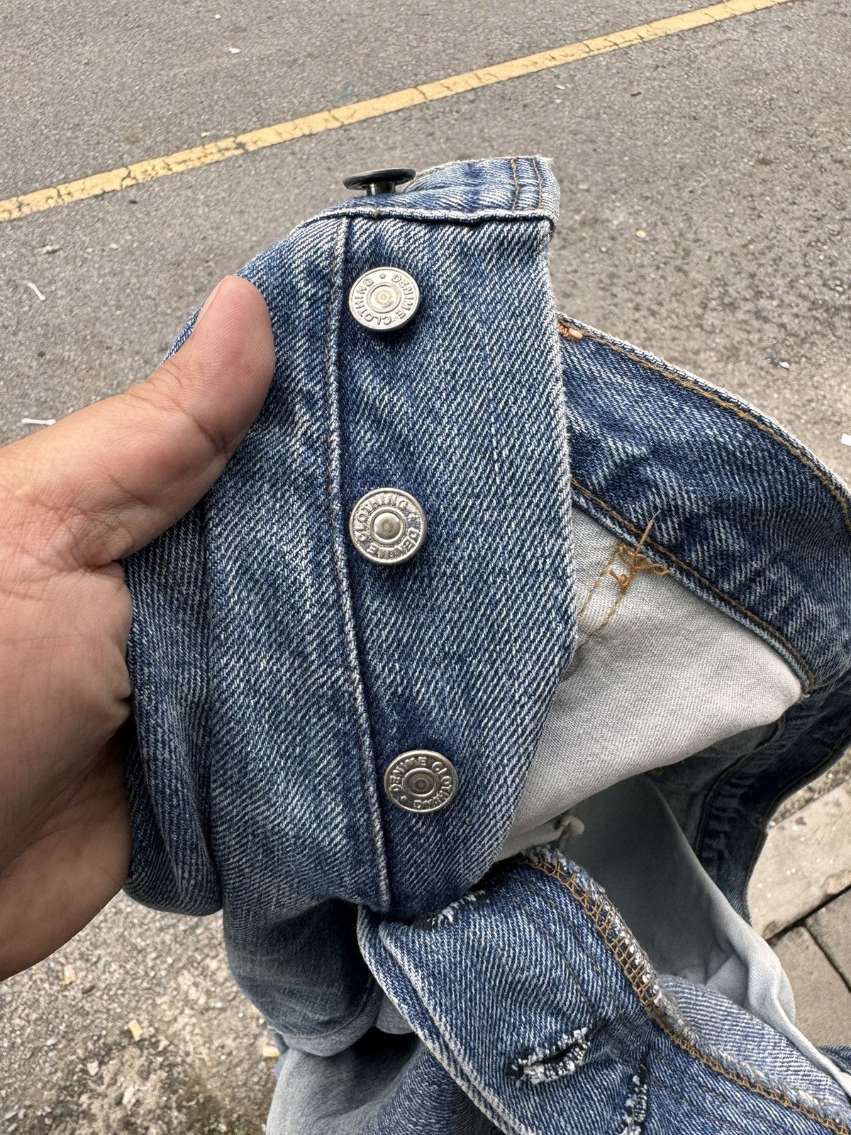 Denime × Japanese Brand Denime Selvedge Vintage Jeans Japan Size 34 Size US 34 / EU 50 - 14 Thumbnail