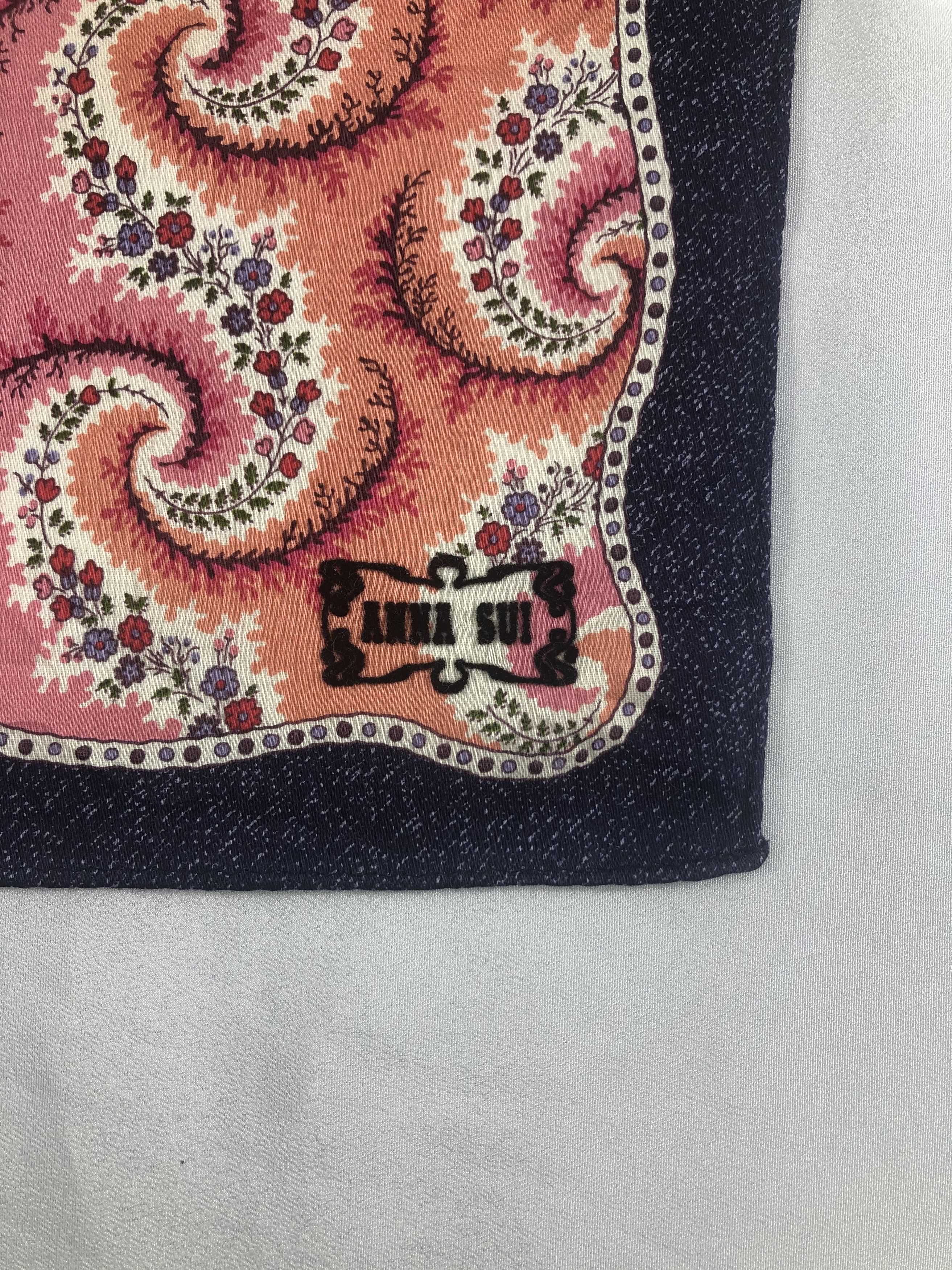 Anna Sui Anna Sui Handkerchief / Bandana / Neckerchief Size ONE SIZE - 5 Thumbnail