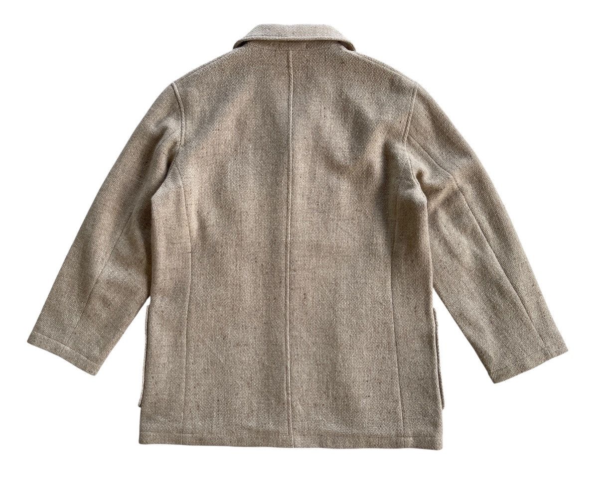 Courreges Courreges Homme Wool Tweed Coat Size US L / EU 52-54 / 3 - 4 Thumbnail