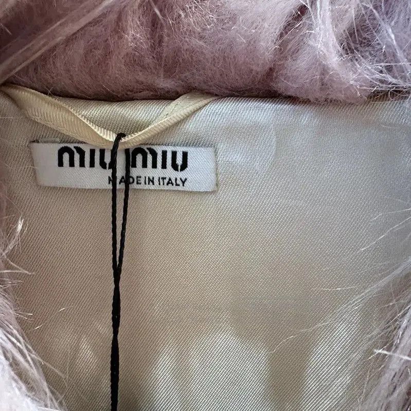 Miu Miu Miu Miu Pink Mid-Length Winter Coat . Size M / US 6-8 / IT 42-44 - 4 Thumbnail