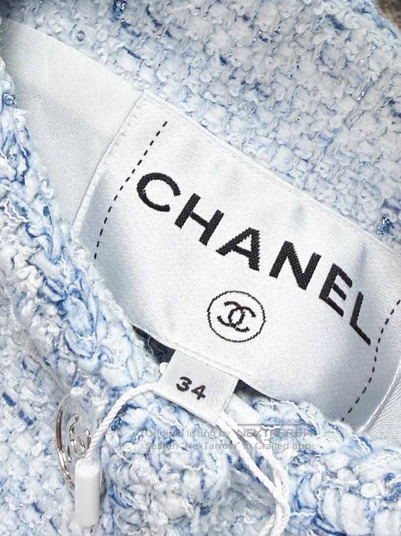 Chanel Chanel Sequined tweed vest jacket Size XXS / US 00 / IT 34 - 6 Thumbnail