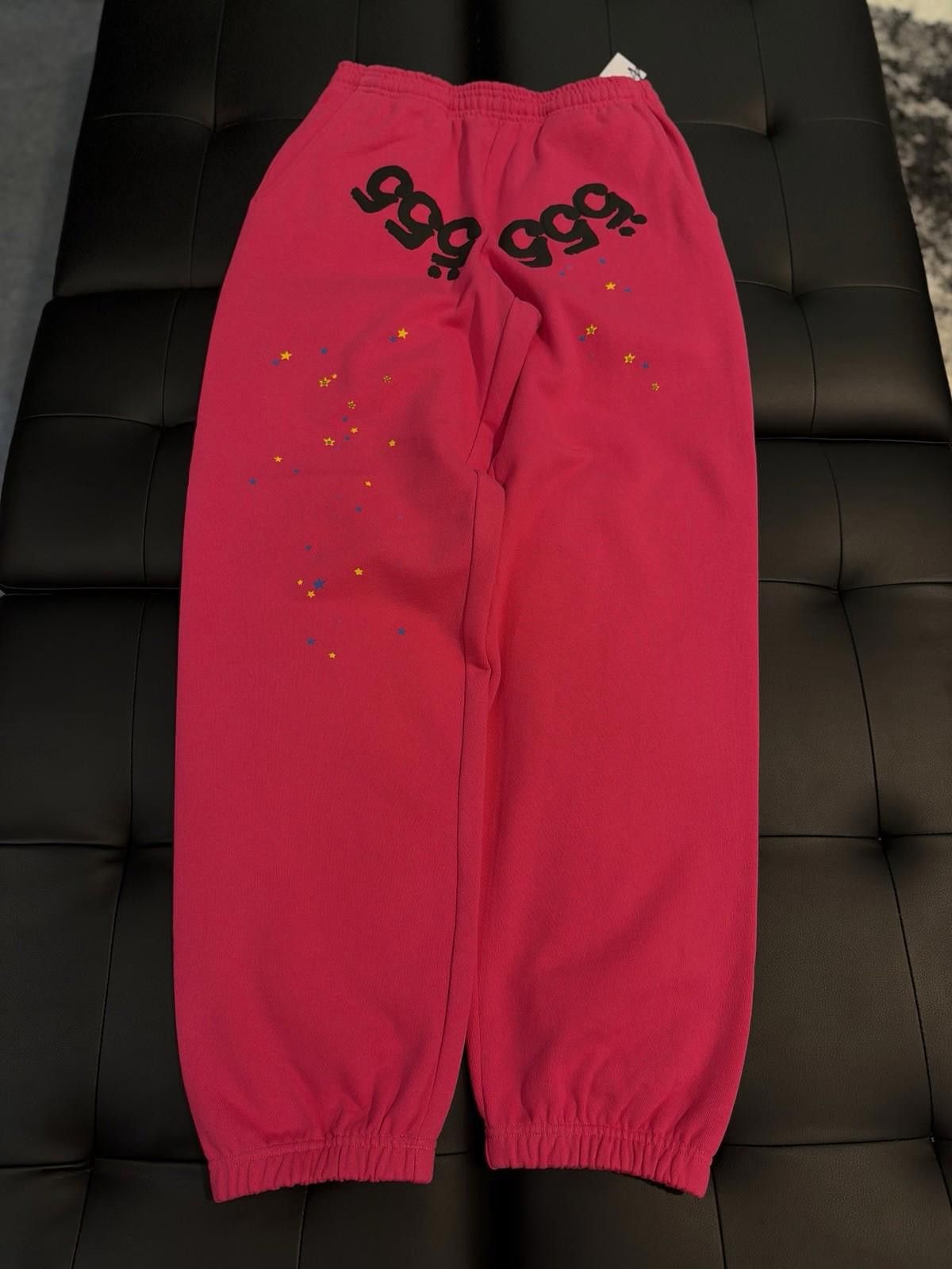 Sp5der Size S - Sp5der Worldwide Pink Sweatpants Spider Size US 30 / EU 46 - 3 Thumbnail