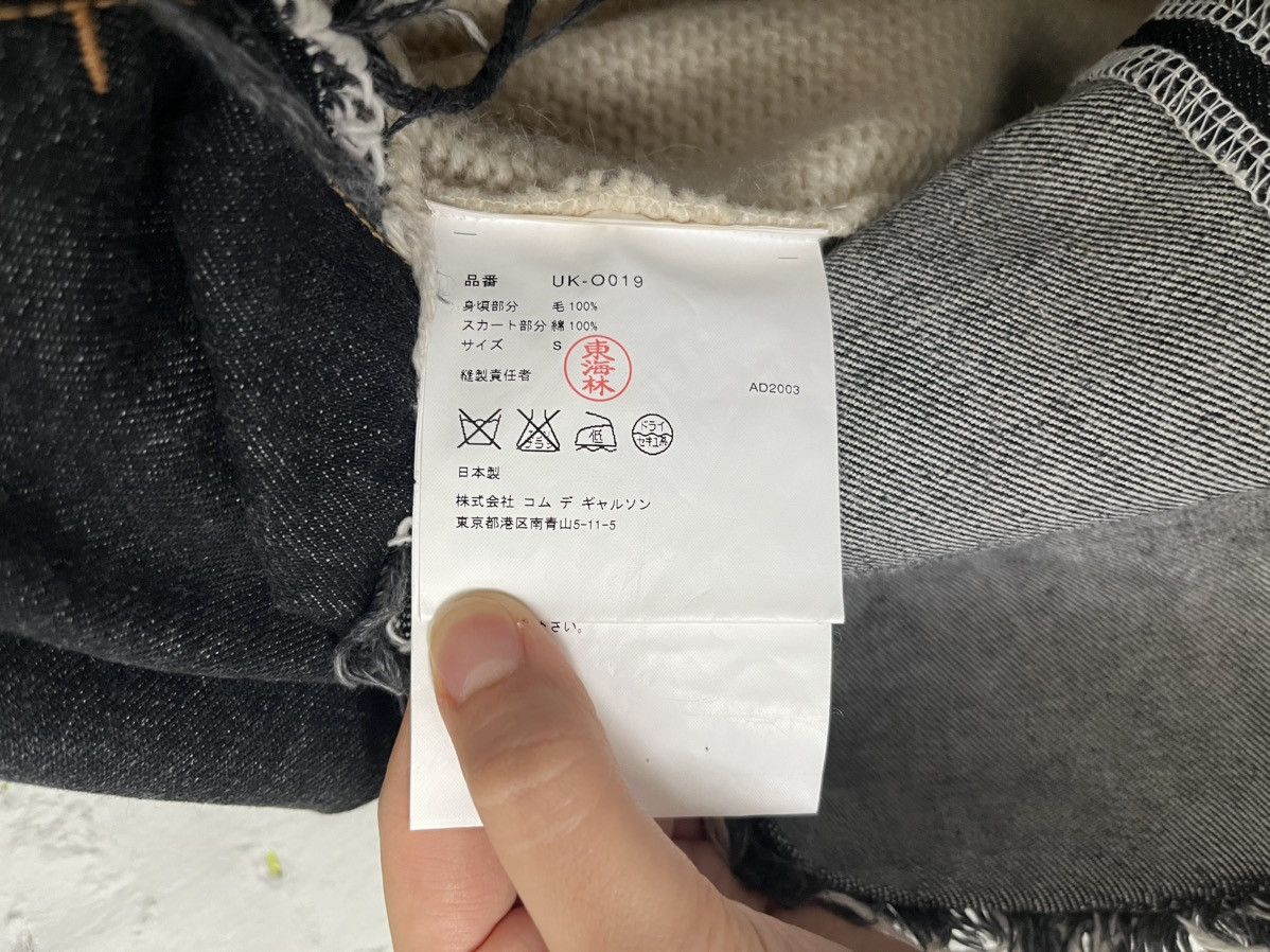 Junya Watanabe Rare AW2003 Junya Watanabe MAN Fair Isle Wool + Denim Dress Size S / US 4 / IT 40 - 5 Thumbnail