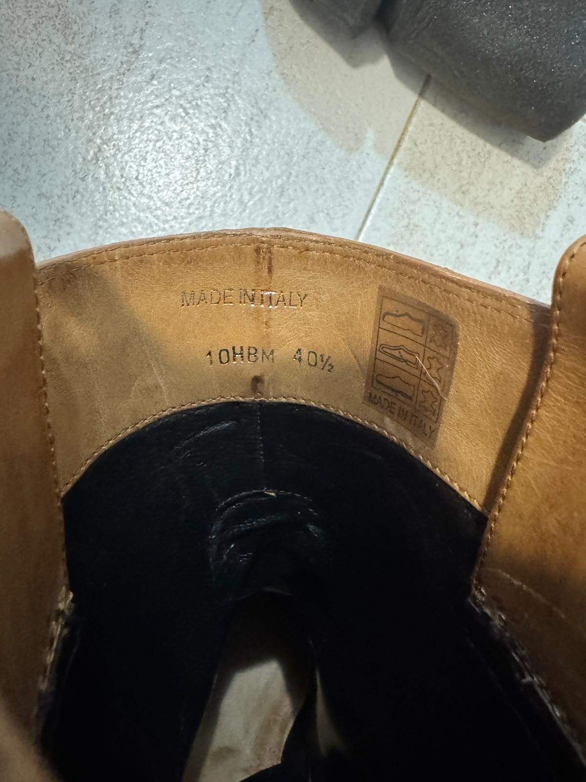 Dior Dior Homme Archive 2010 Goodyear Welted Leather Boots Size US 7.5 / EU 40-41 - 4 Thumbnail