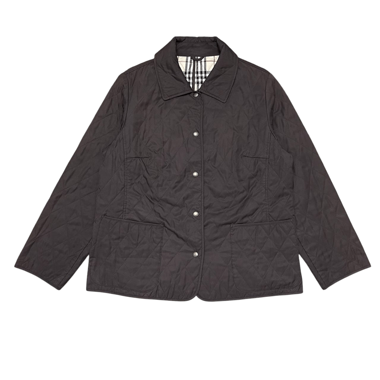 Burberry Vintage Burberry London Novacheck Quilted Jacket Size US M / EU 48-50 / 2 - 2 Thumbnail