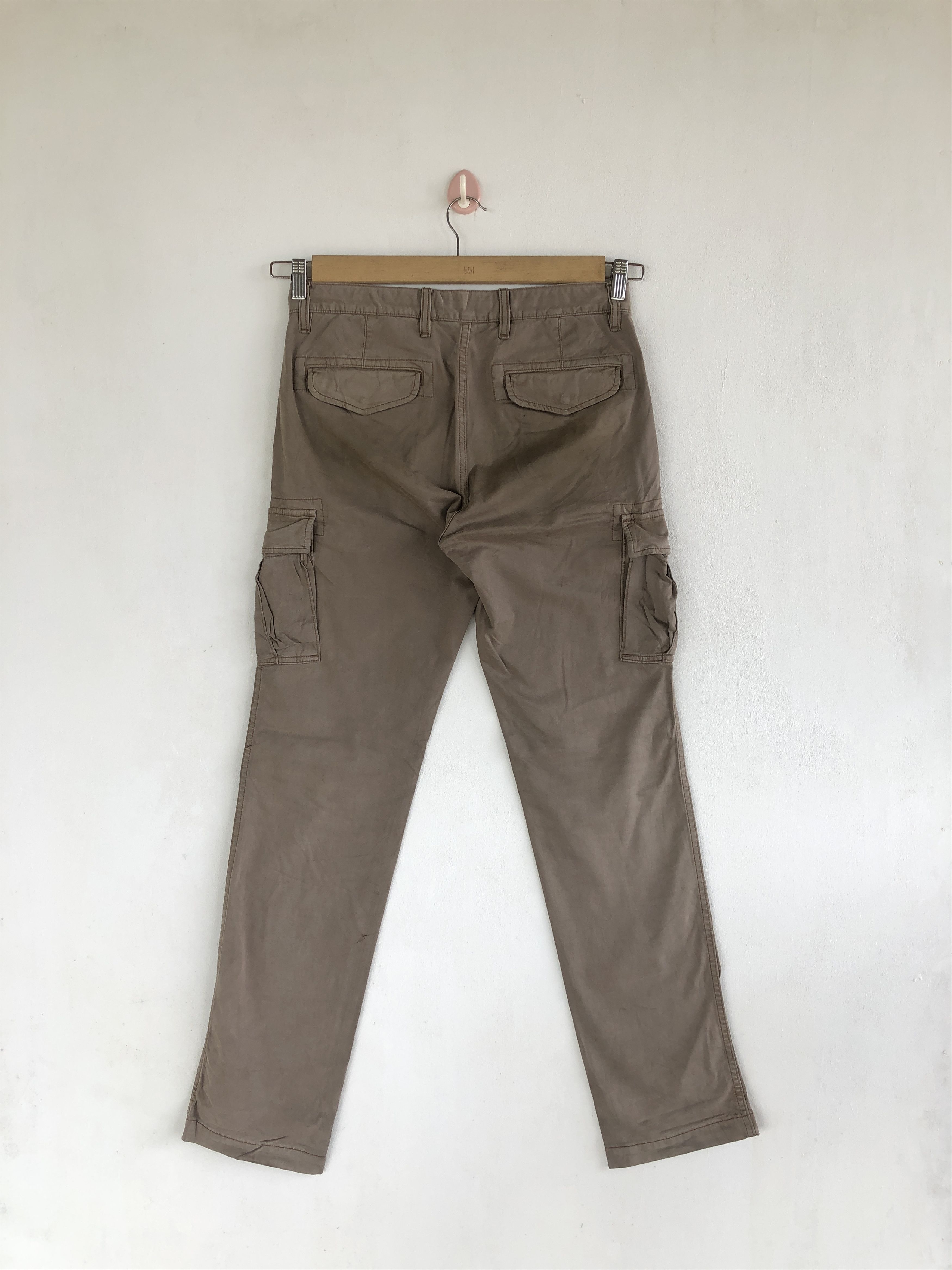 Japanese Brand Vintage Japanese Cargo Pants Multi Pocket Fatigue Trousers Size US 30 / EU 46 - 2 Thumbnail