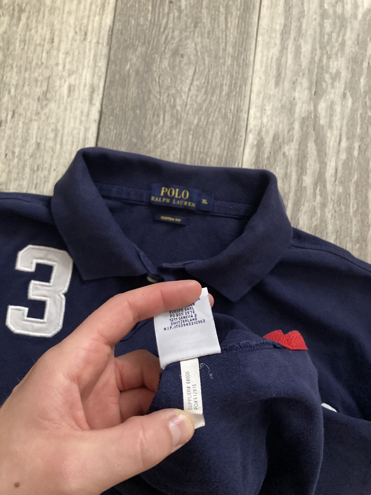 Polo Ralph Lauren × Vintage Vintage Ralph Lauren polo t-shirt tee chief keef XL Y2k drip Size US XL / EU 56 / 4 - 7 Thumbnail